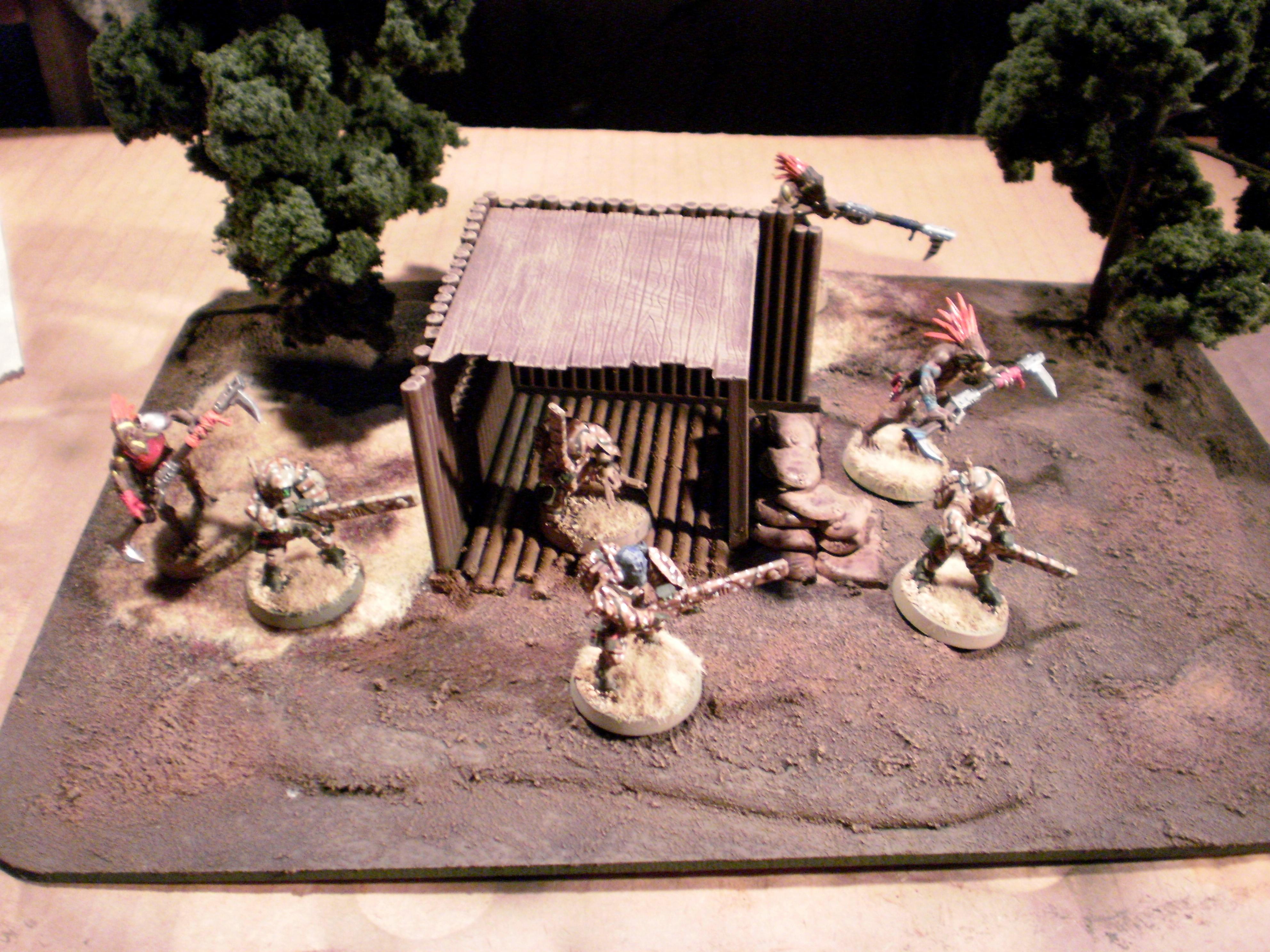 Diorama, Kroot, Tau, Tau And Kroot, Terrain, Warhammer 40,000