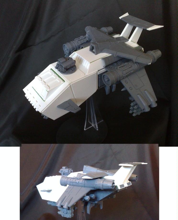 Stormraven Storm Raven Gunship Blood Angels Wip