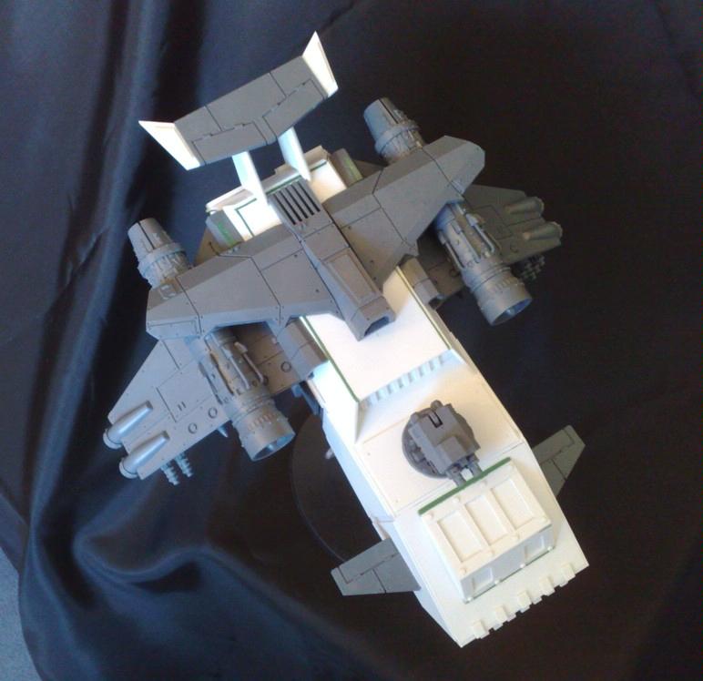 Blood Angels, Stormraven Gunship, Warhammer 40,000, Work In Progress
