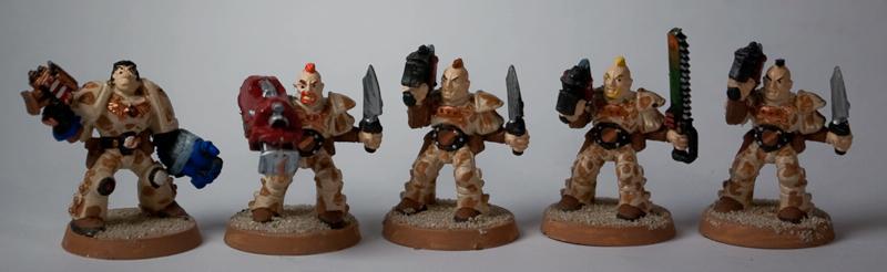 Chainsword, Dark Angels, Desert, Heavy Bolter, Power Fist, Scouts, Tan