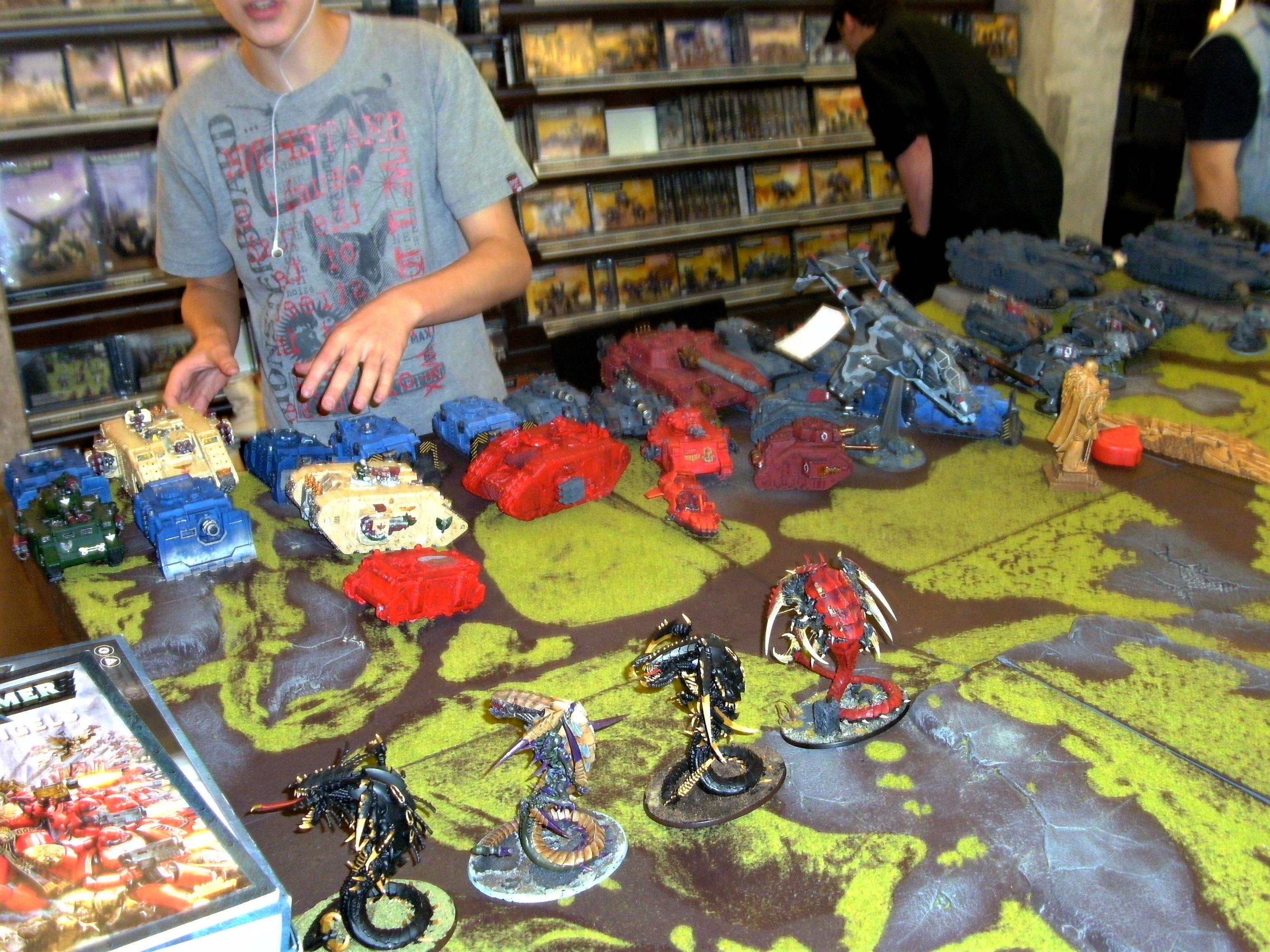 Battle, Land Raider, Space Marines, Tank, Terrain, Titan