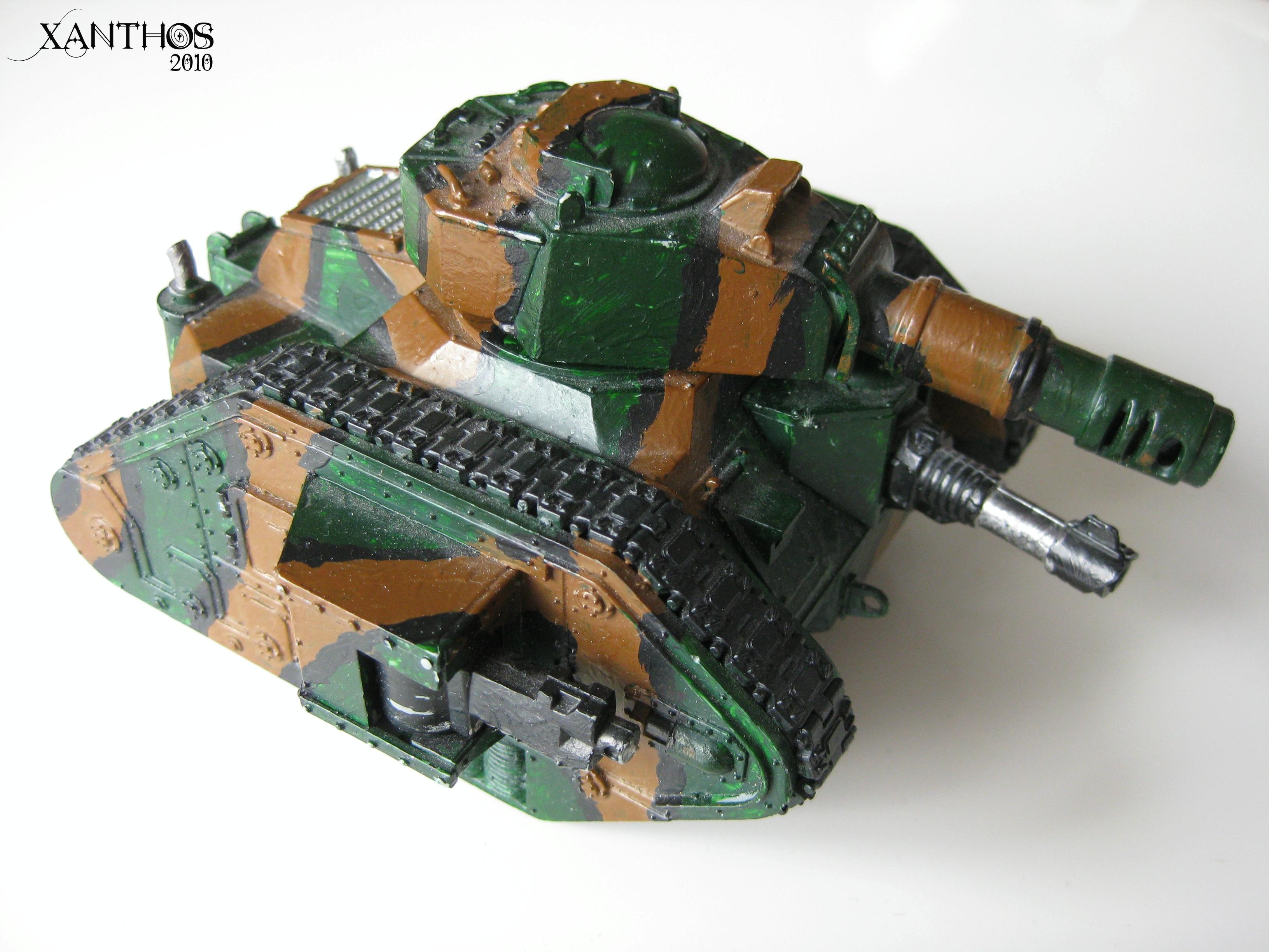 Imperial Guard, Leman Russ, Tank, Work In Progress