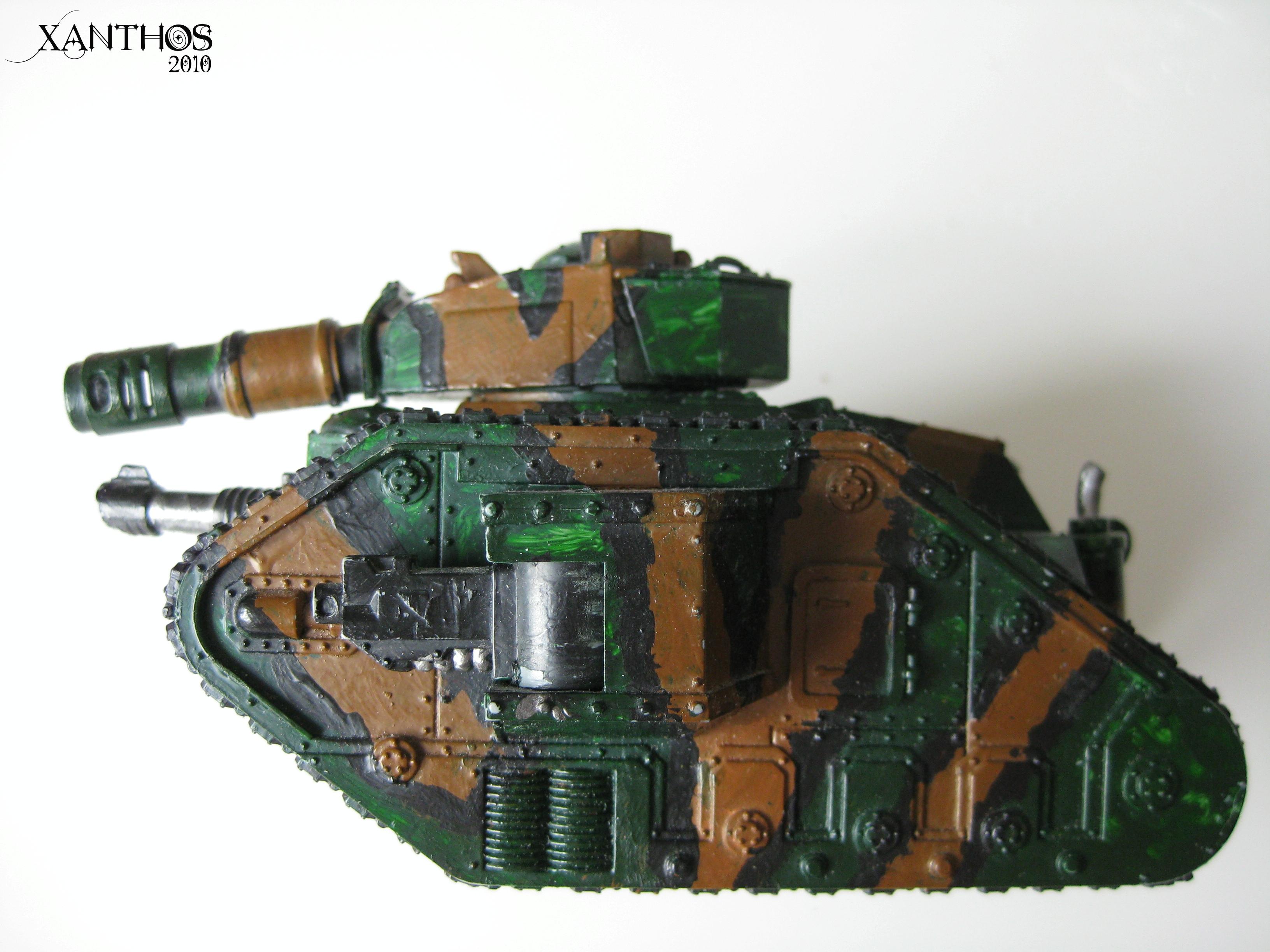Imperial Guard, Leman Russ, Tank, Work In Progress