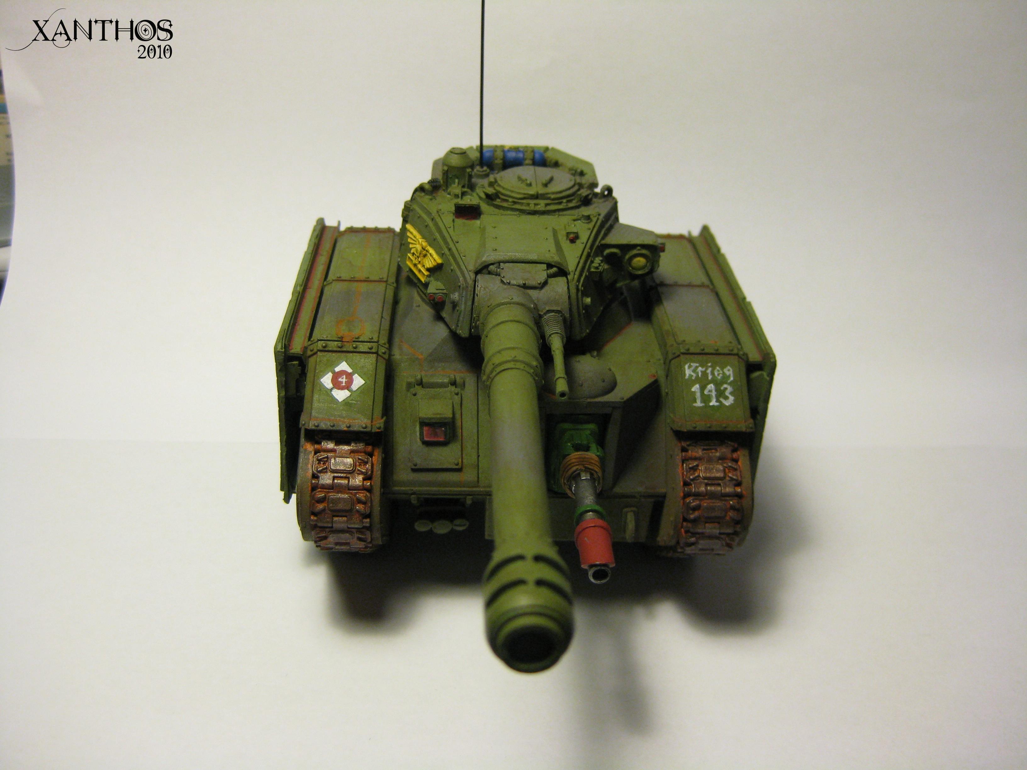 Imperial Guard, Leman Russ, Tank, Work In Progress