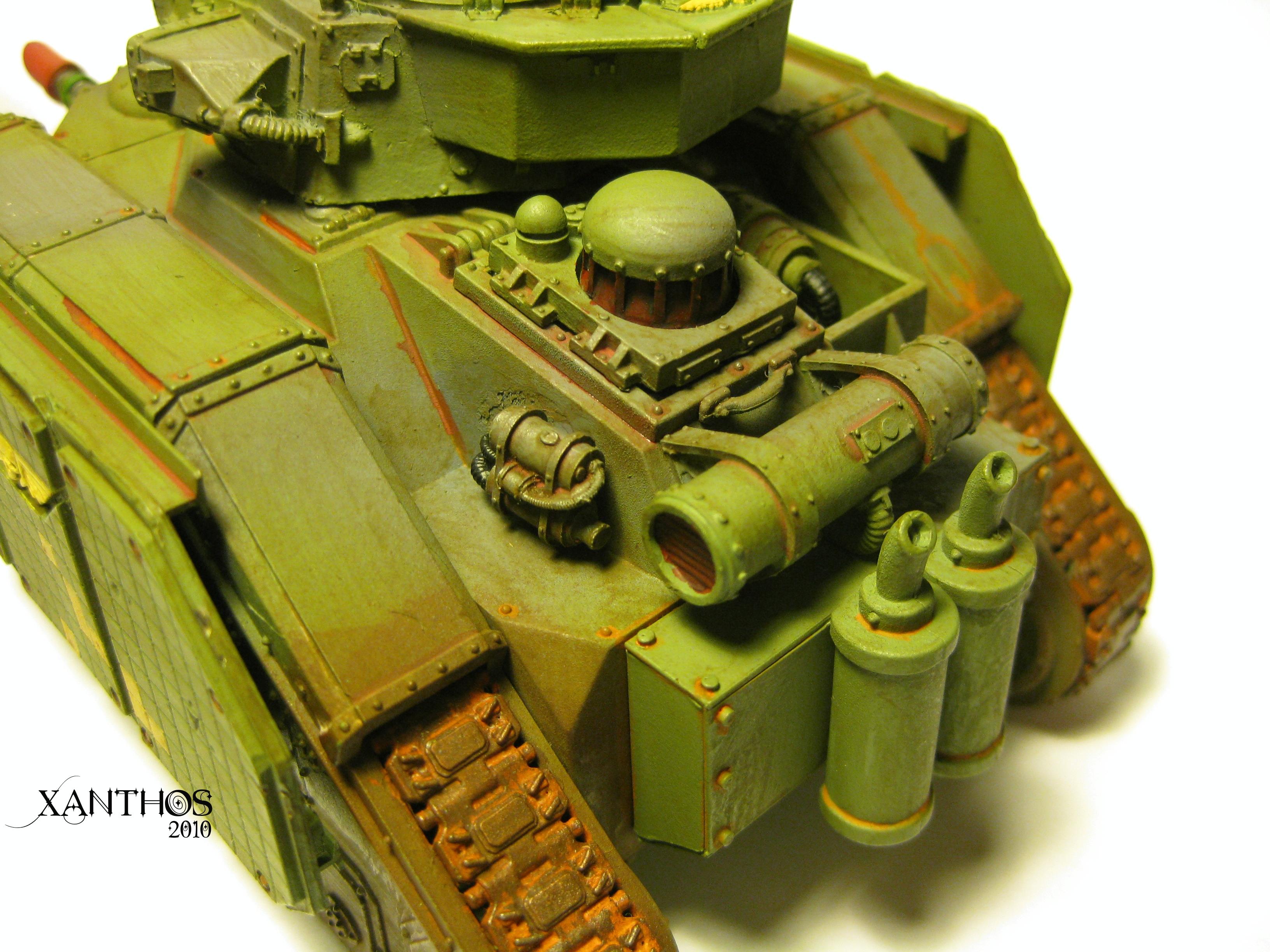 Imperial Guard, Leman Russ, Tank, Work In Progress