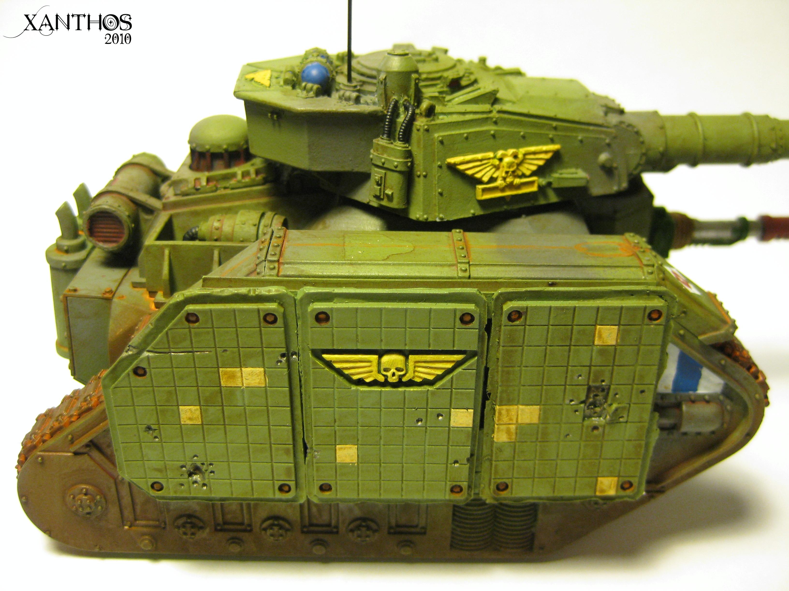 Imperial Guard, Leman Russ, Tank, Work In Progress