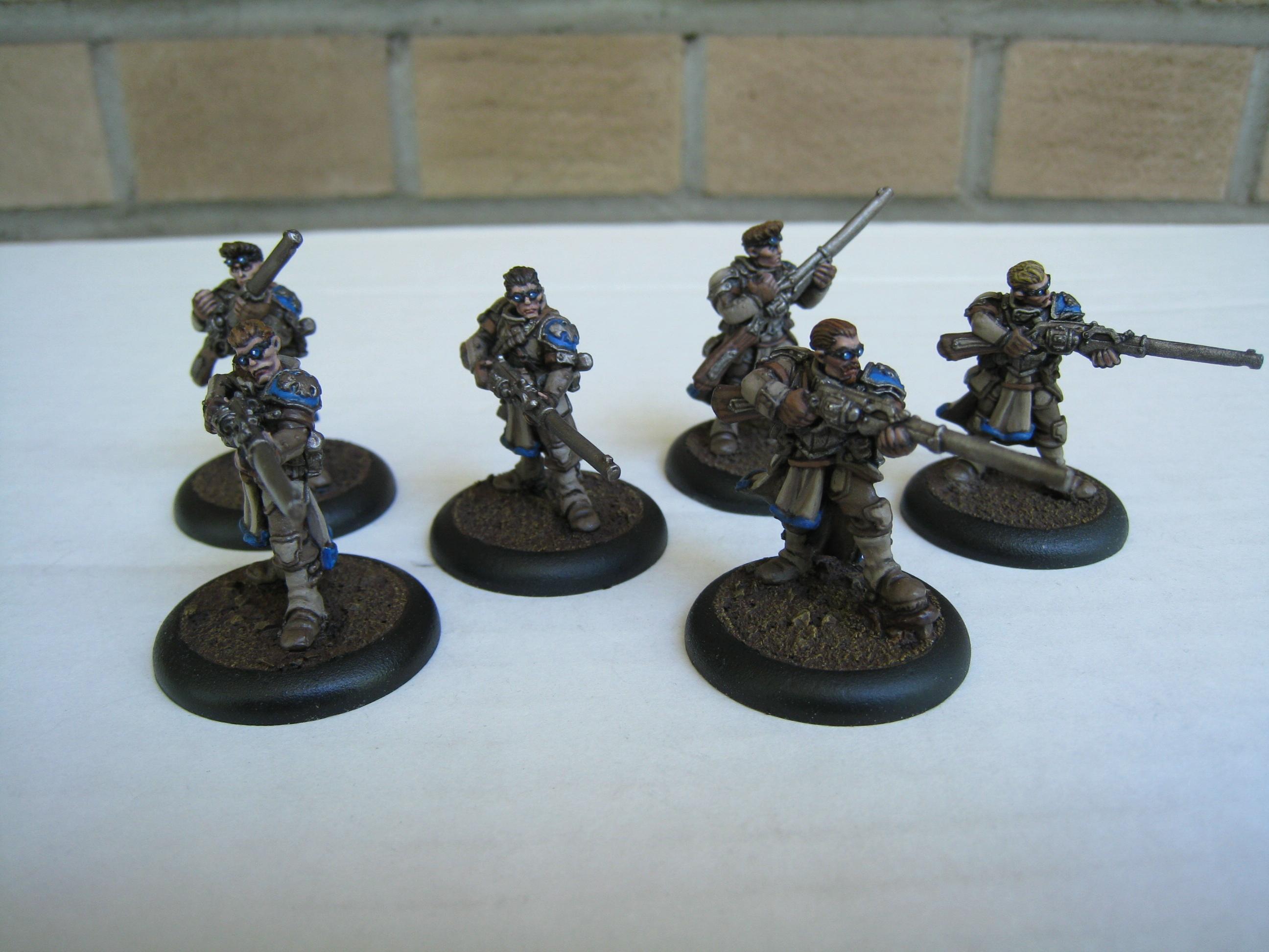 Cygnar, Long Gunners, Warmachine