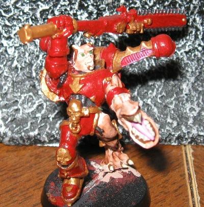 Word Bearer's Possessed with Chain Glaive