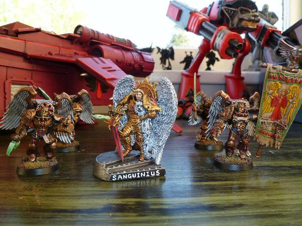Blood Angels, Sanguinary Guard, Sanguinuis, Space Marines, Warhammer 40,000