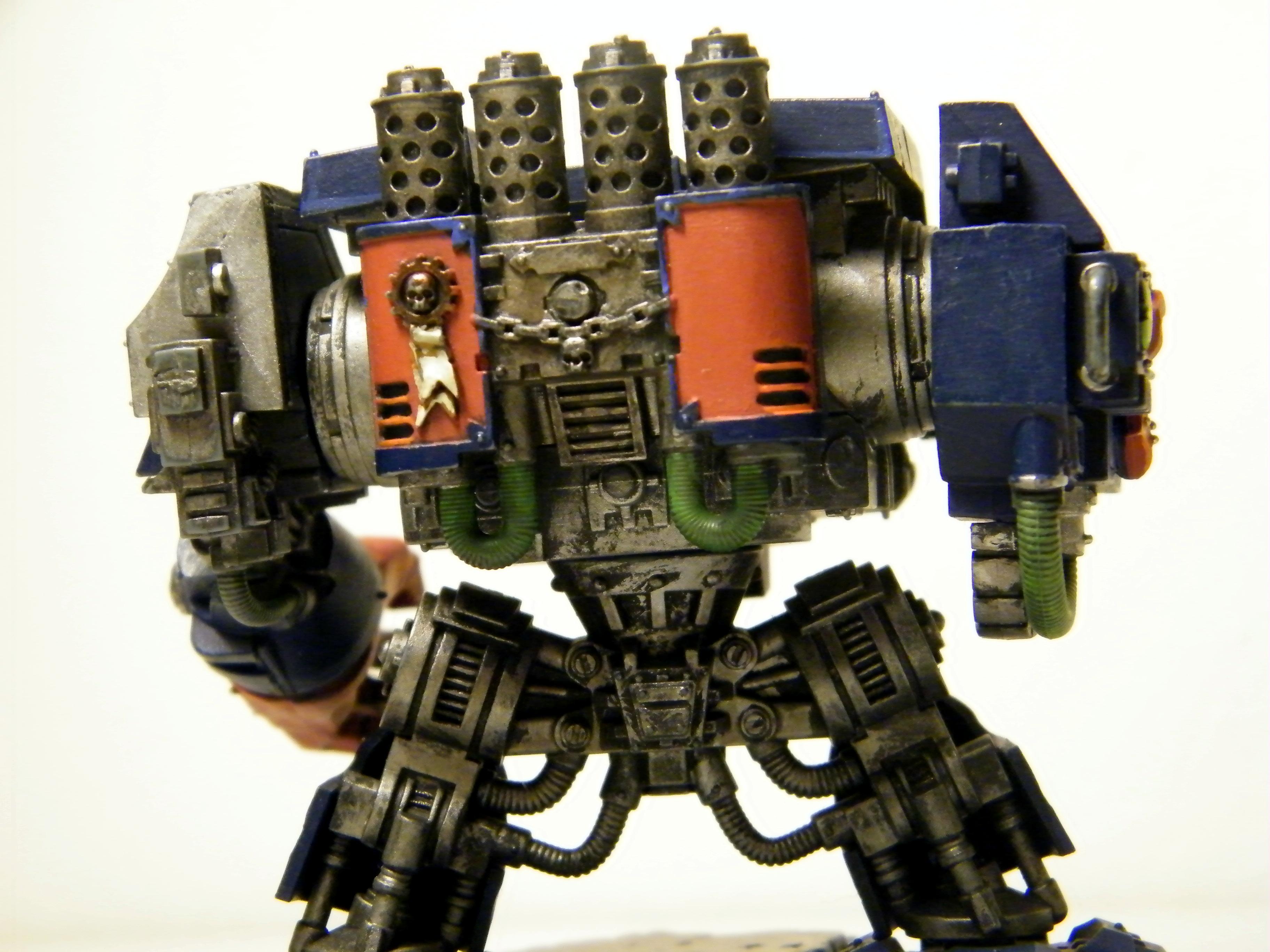 Crimson Fist, Crimson Fists, Space Marine Venerable Dreadnought, Space Marines