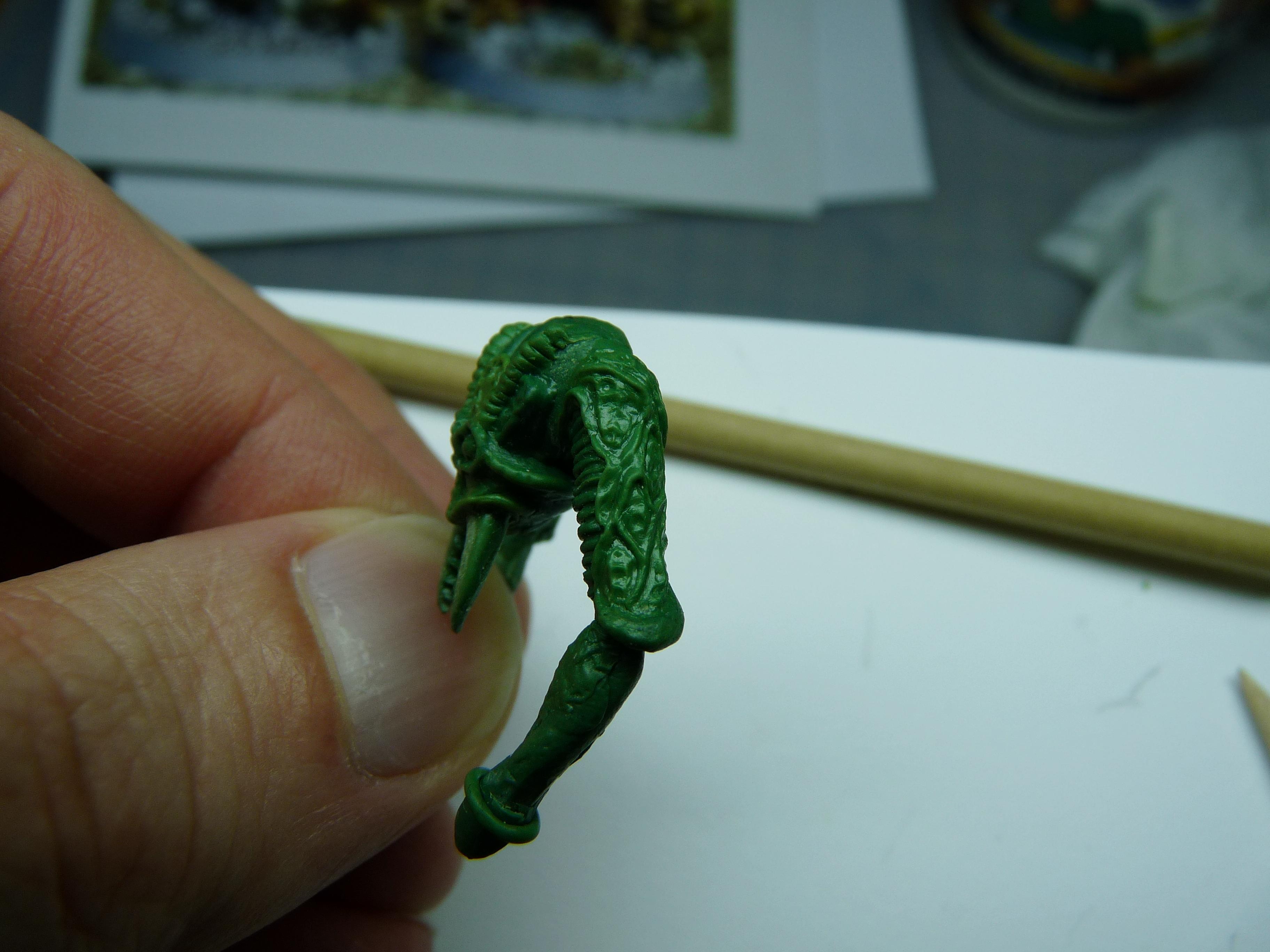 Ambull, Greenstuff, Sculpting