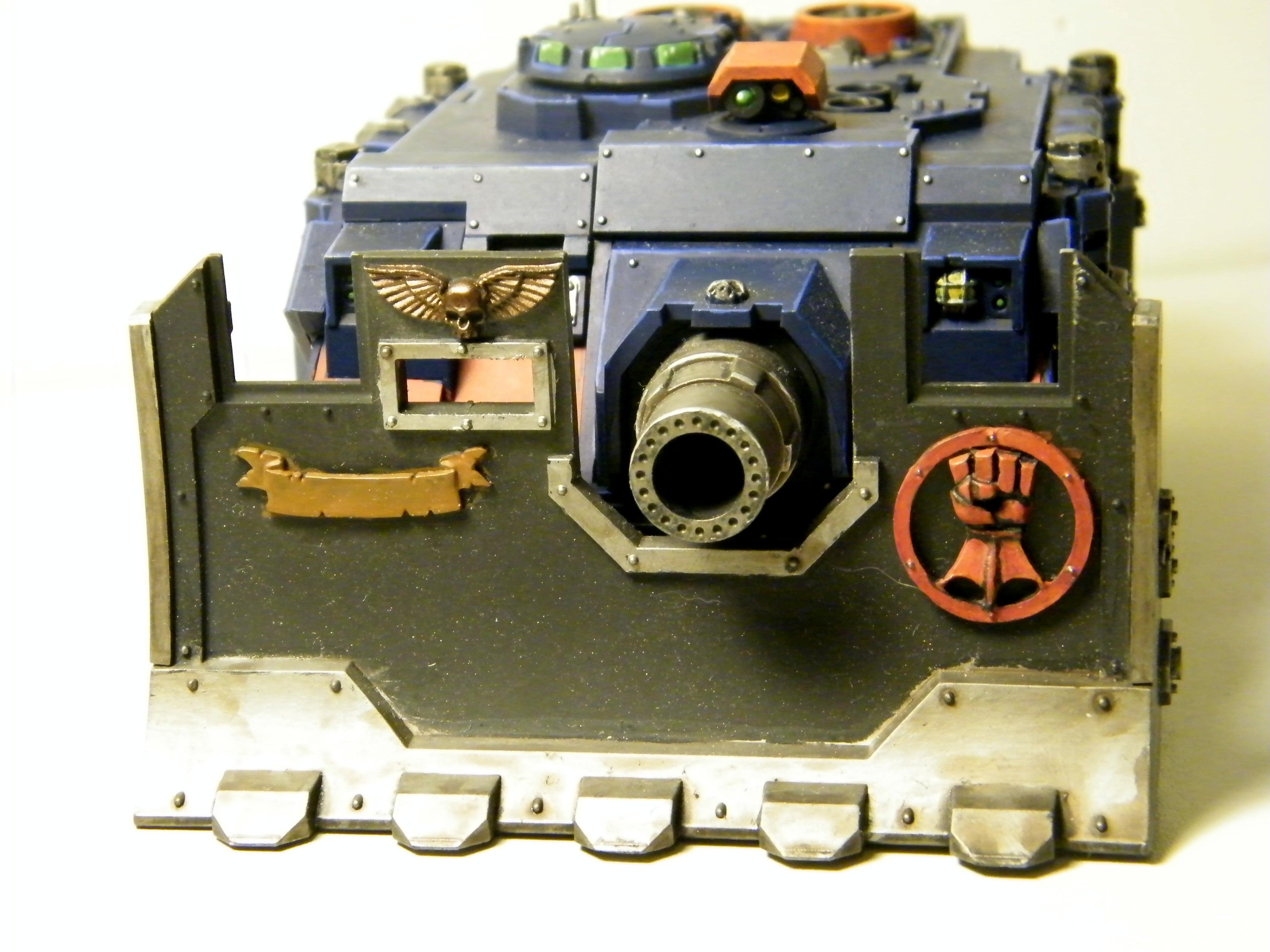 Crimson Fist, Crimson Fists, Siege Shield, Space Marine Vindicator, Space Marines, Tank, Vindicator