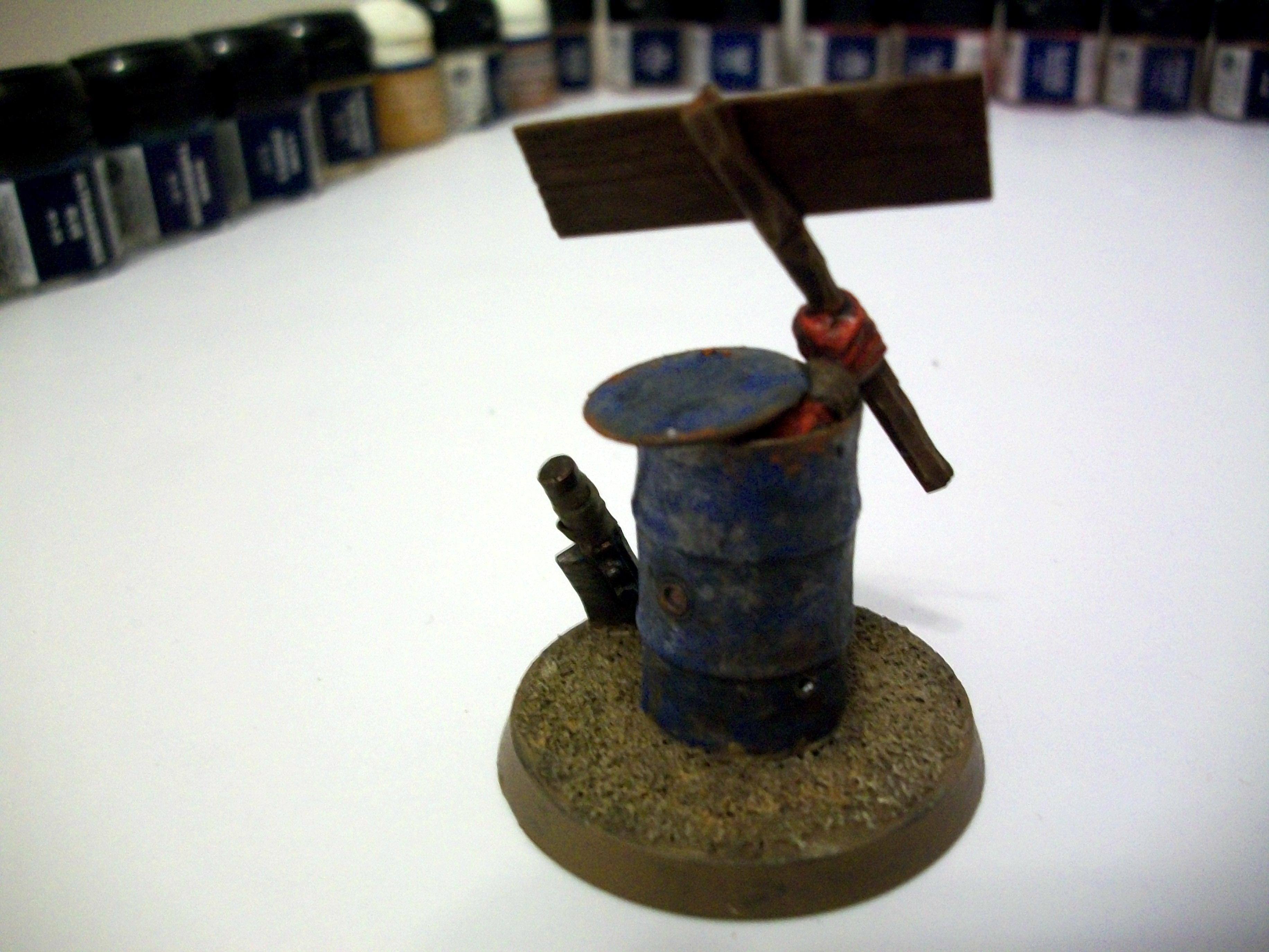 Barrel, Help, Humour, Marker, Sign