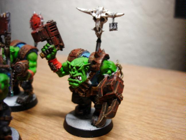 Nob, Orks, Power Claw, Warhammer 40,000