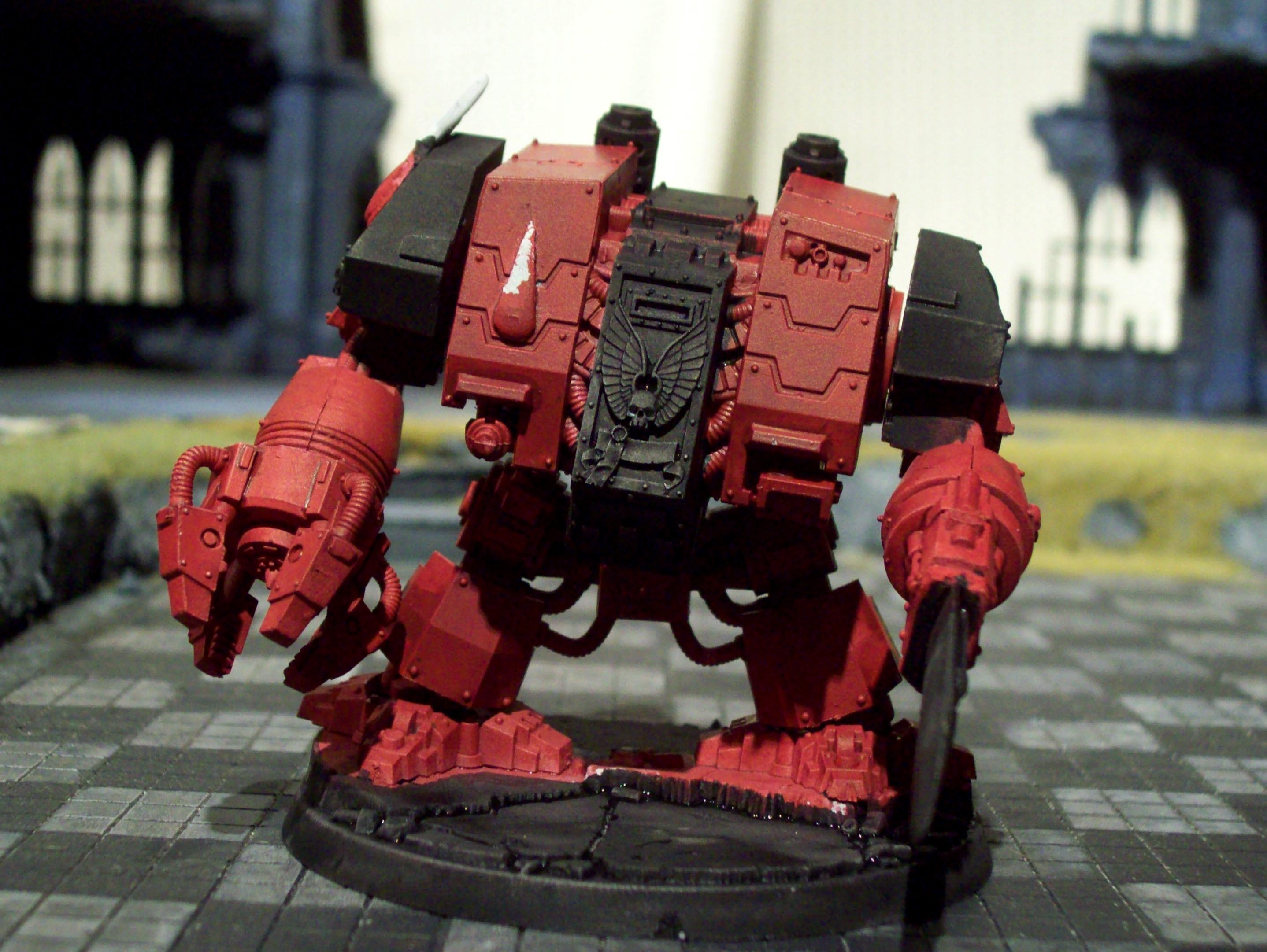 Blood Angels, Conversion, Dreadnought, Flesh Tearers, Furioso, Librarian Dread, Warhammer 40,000, Work In Progress