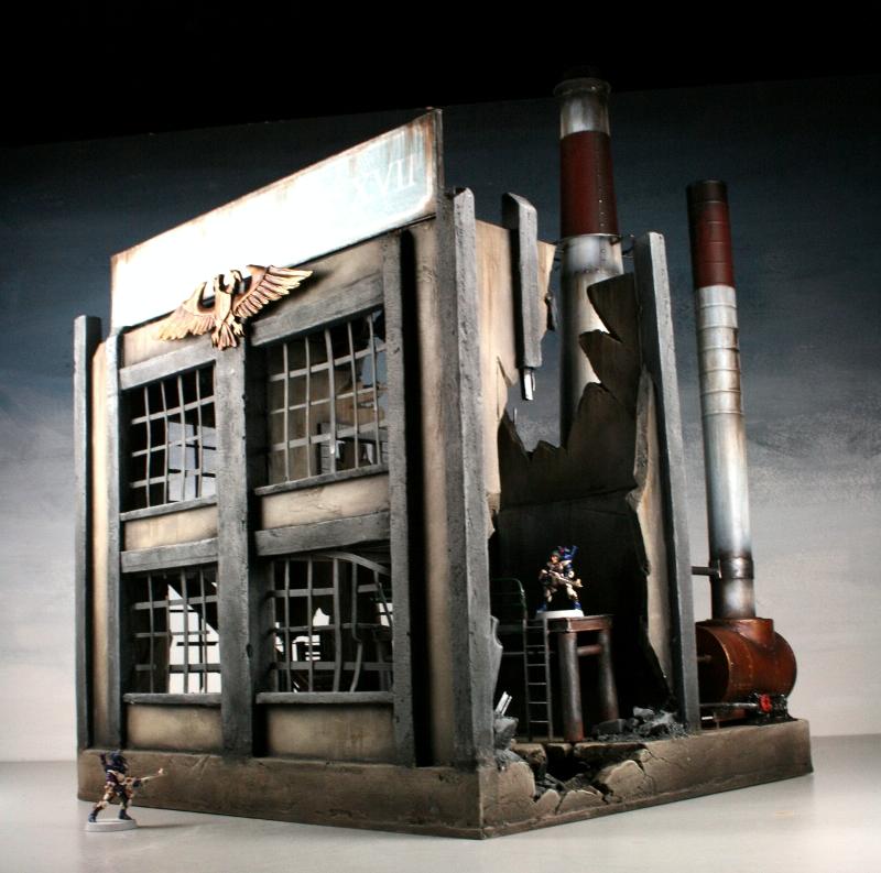 Cities Of Death, Factory, Ruin, Scratch, Scratch Build, Terrain, Urban