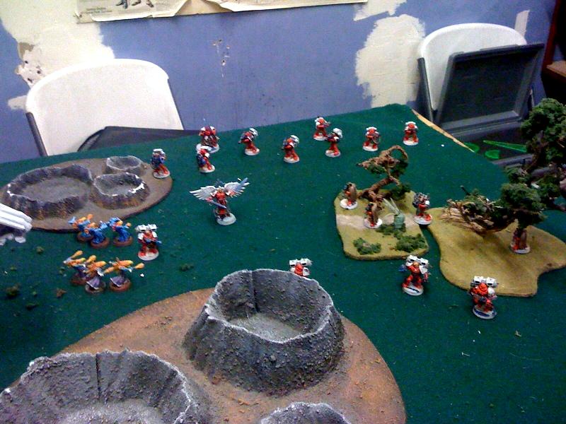 Battle Report, Blood Angels, Daemons