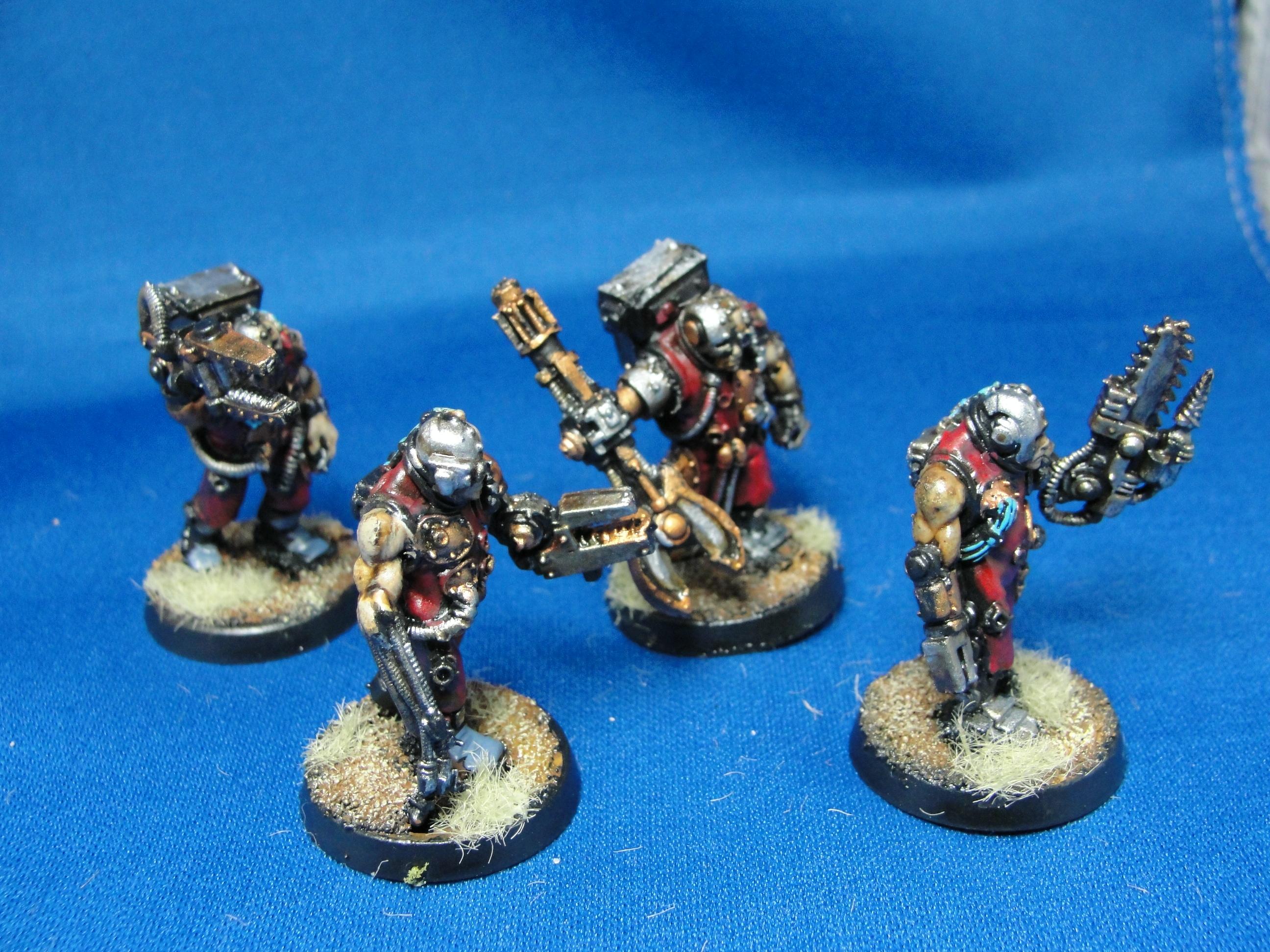 Servitors, Warhammer 40k, Black Templars, Servitors