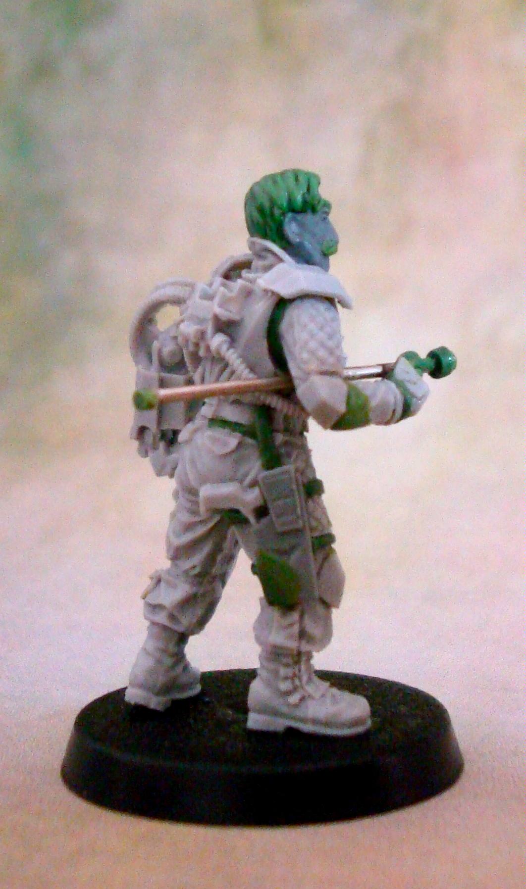 Conversion, Custom, Greenstuff, Imperial Guard, Warhammer 40,000