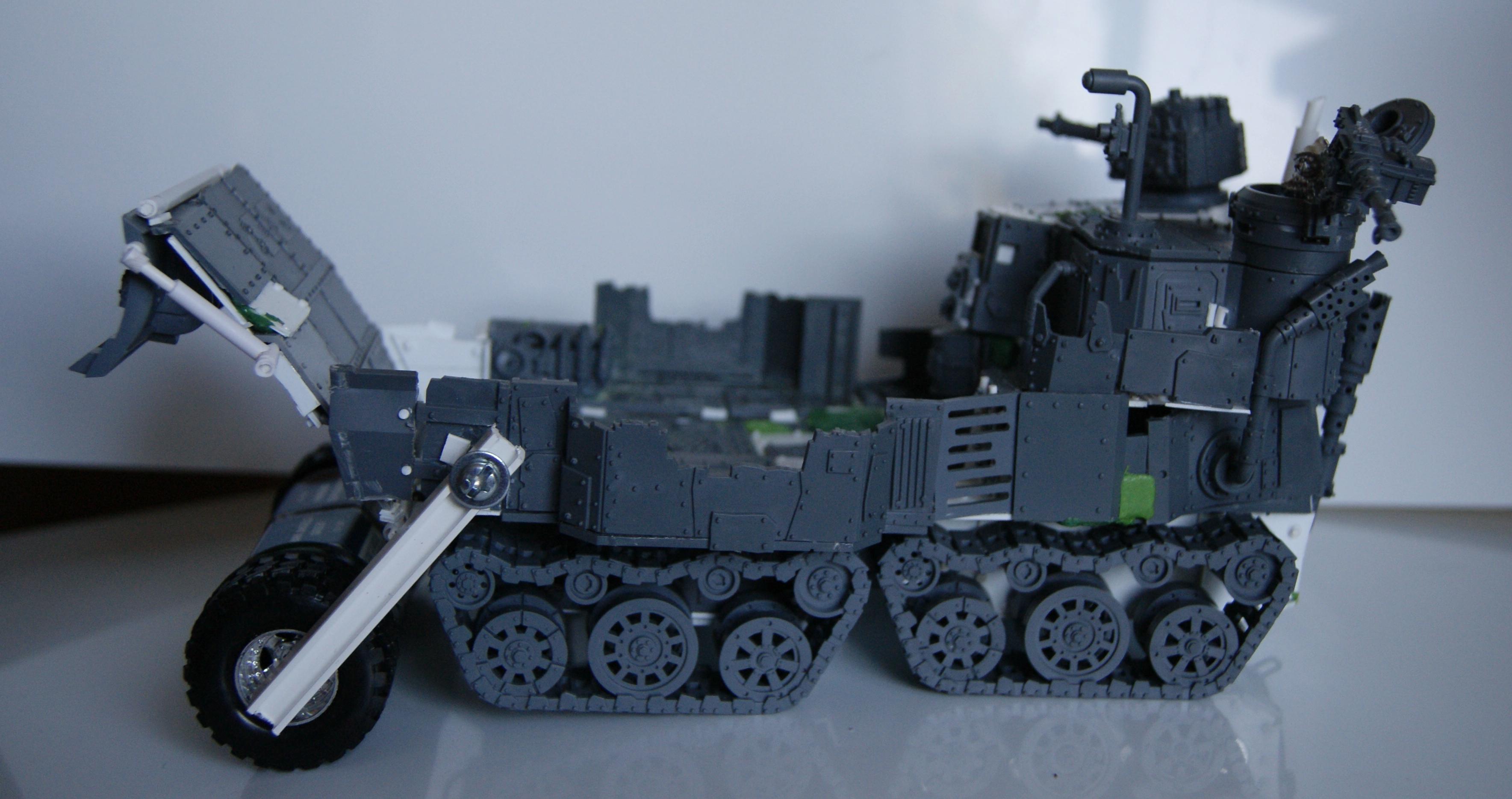 Battlewagon, Conversion, Grot Rebellion, Grot Rebels, Grots, Orks, Warhammer 40,000