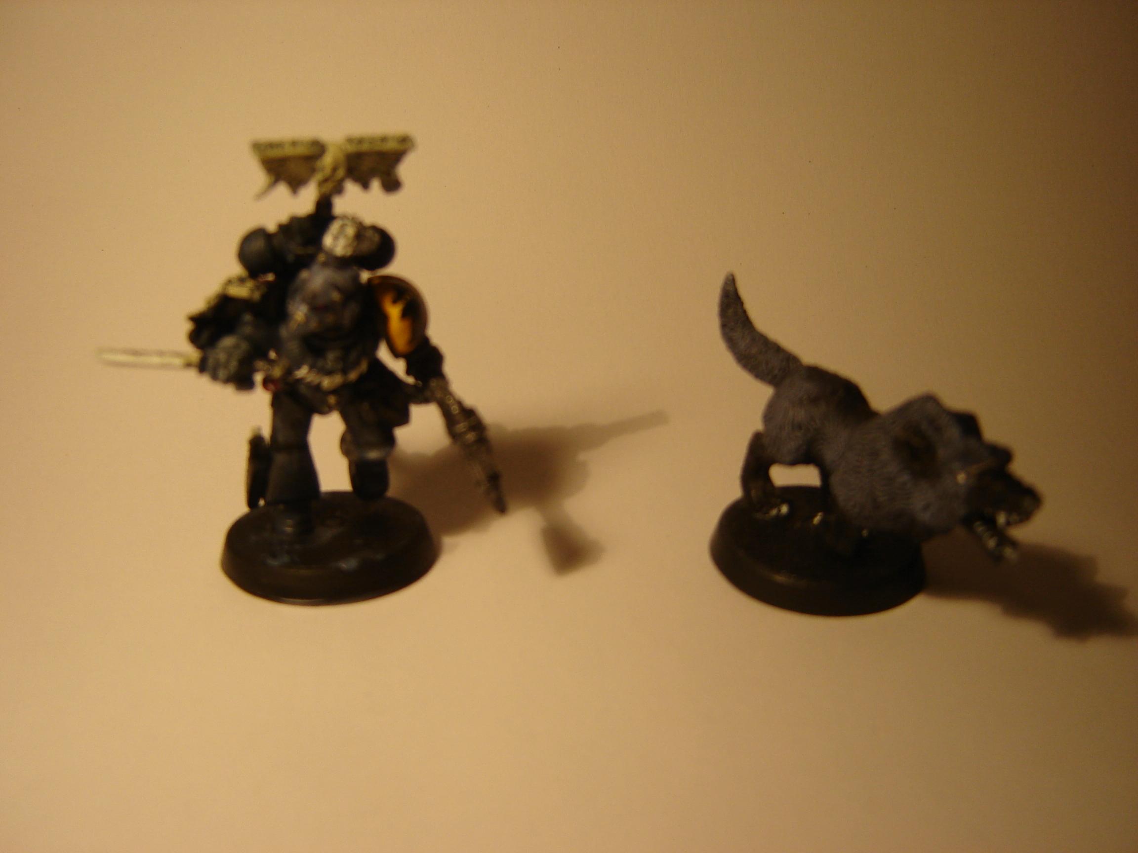 Rune Priest and his Spirit Wolf (counts as chooser of the slain)