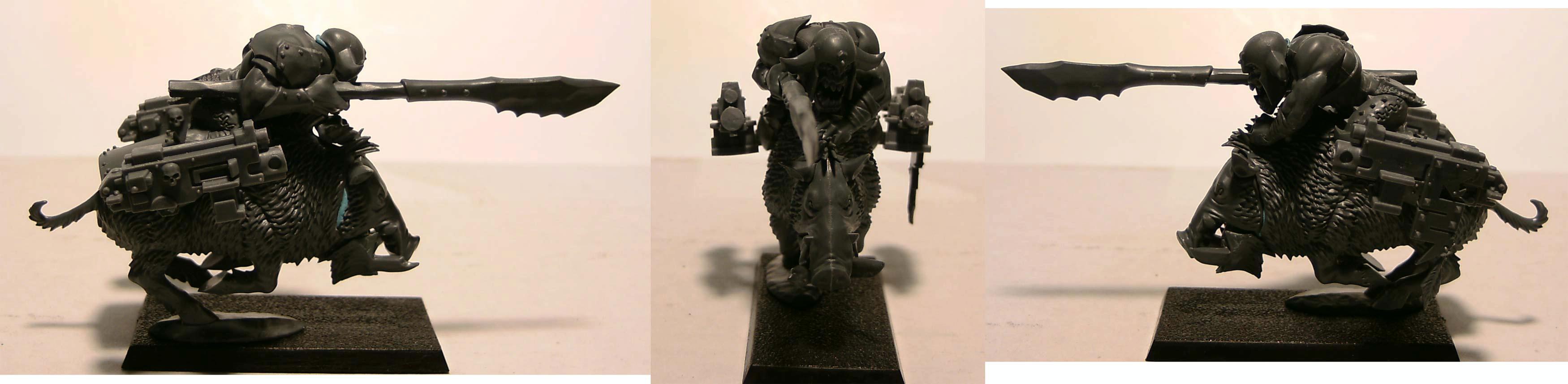 Bike, Boar Boys, Boarboyz, Boars, Conversion, Orcs, Orks, Ouze, Warbikers, Warhammer 40,000, Work In Progress