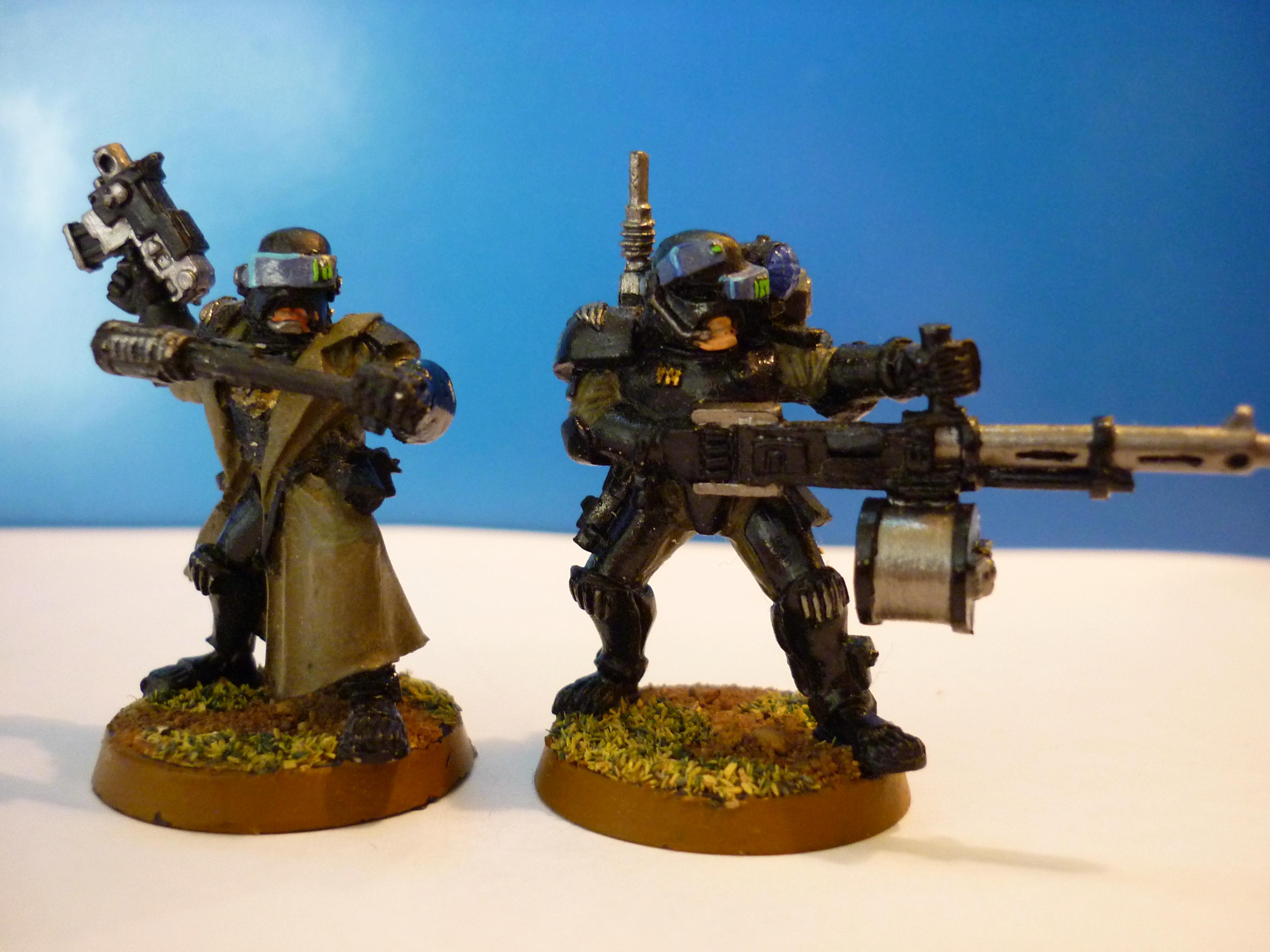 Adeptus Arbites, Enforcers, Escher, Hasslefree, Necromunda