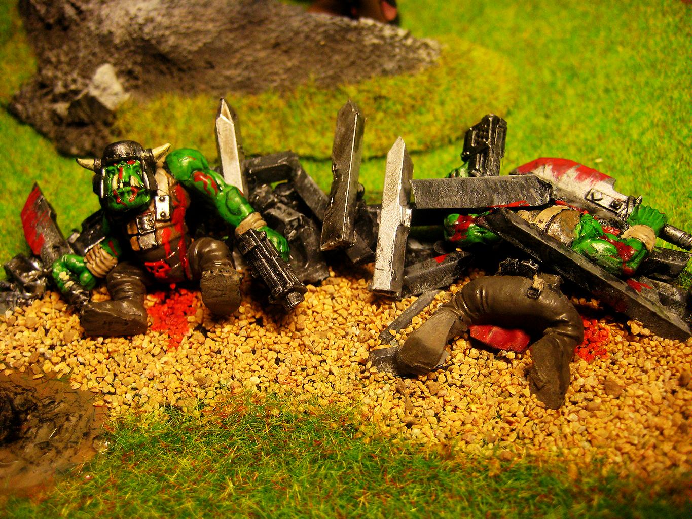 Barricade, Boy, Ork Abuse, Orks
