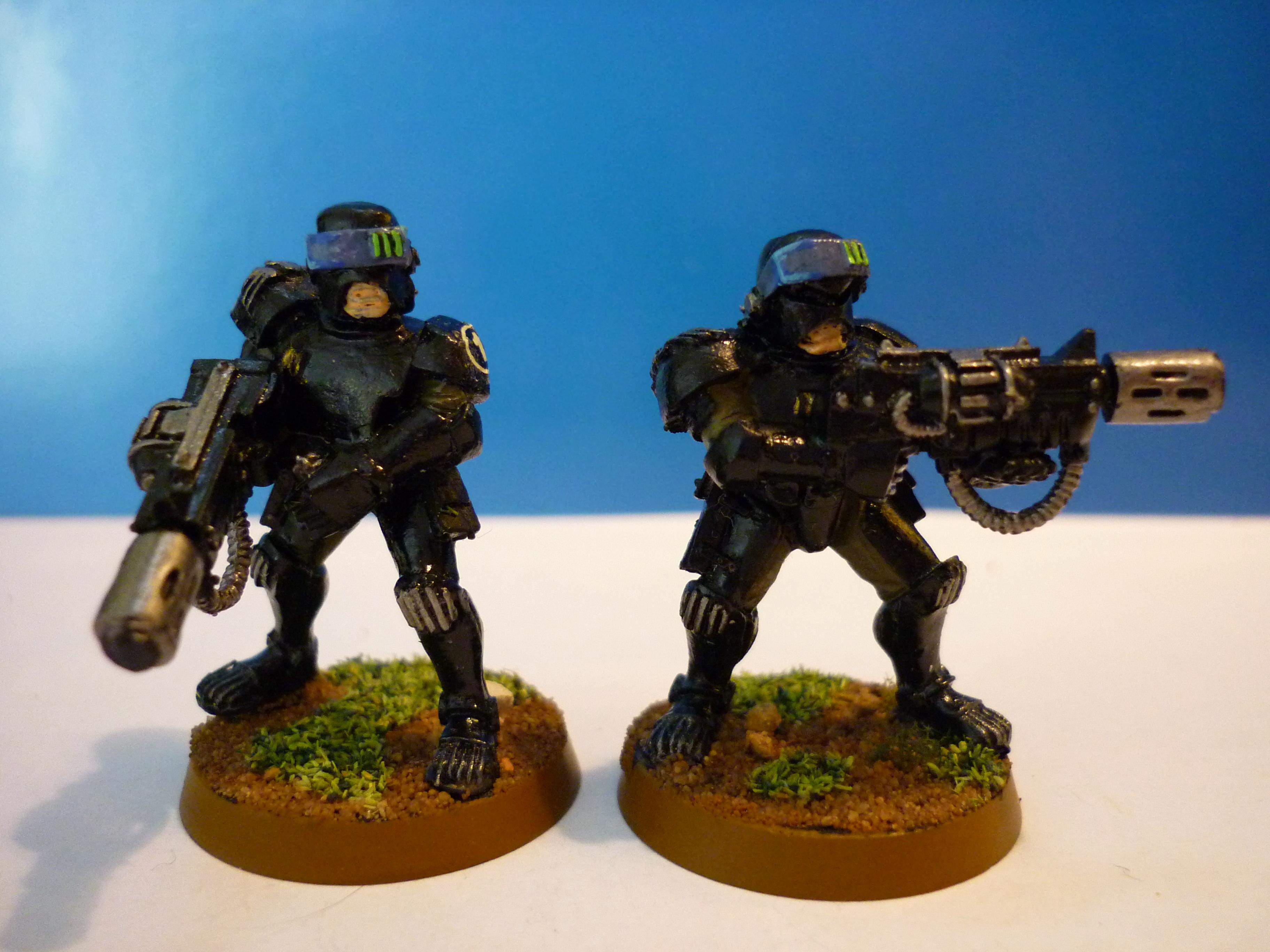 Adeptus Arbites, Inquisition, Necromunda, Sisters Of Battle, Witchhunters