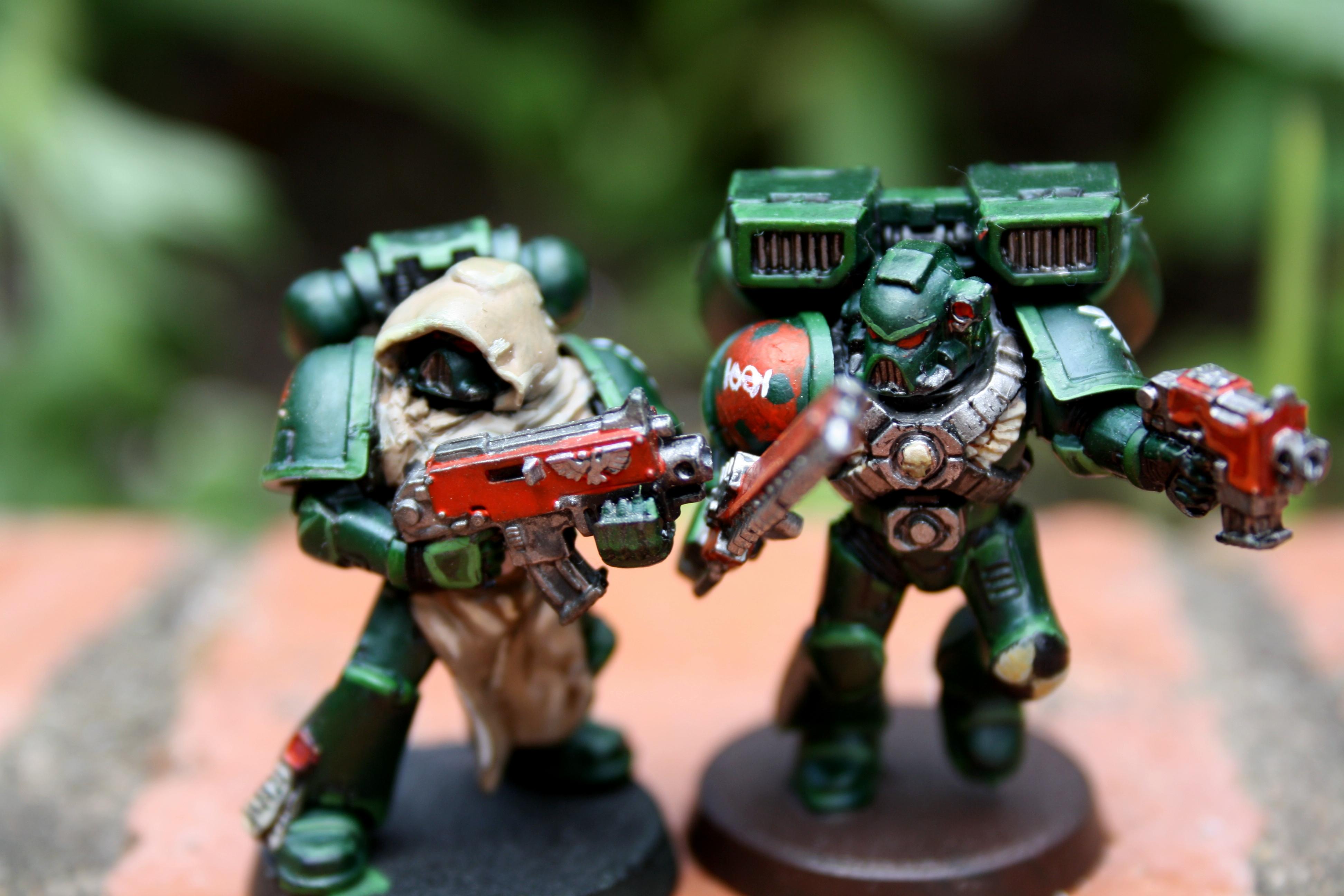 5th, 5th Company, Angel, Dark, Dark Angels, Greenstuff, Space, Space Marines