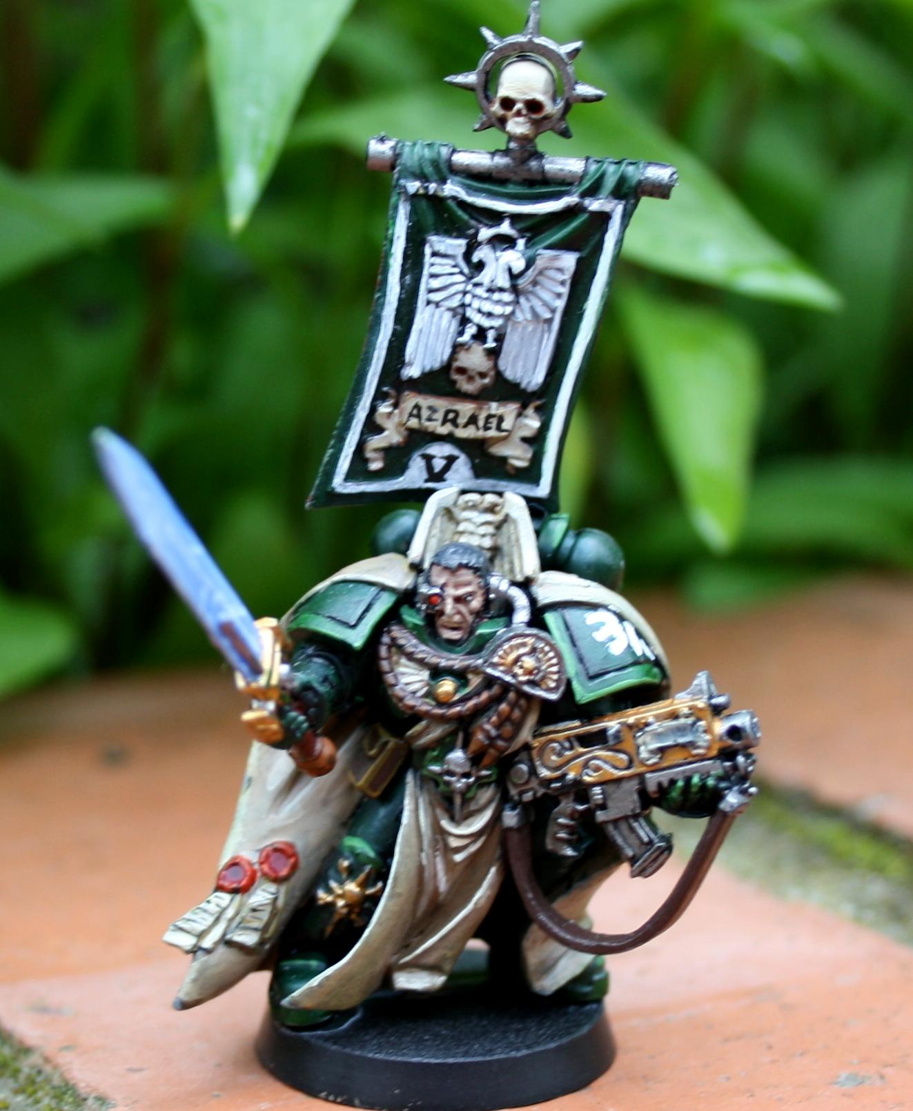 5th, 5th Company, Angel, Dark, Dark Angels, Greenstuff, Space, Space Marines