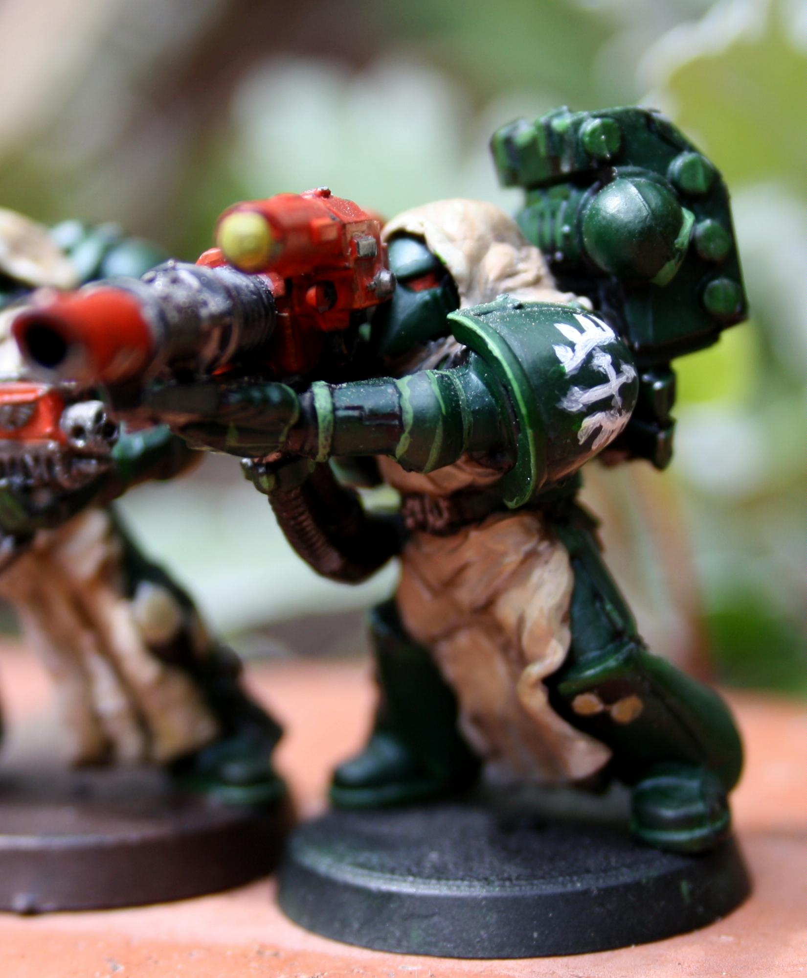 5th, 5th Company, Angel, Dark, Dark Angels, Greenstuff, Space, Space Marines