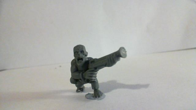 Gunner 'Mad' Jacque pre-paint 