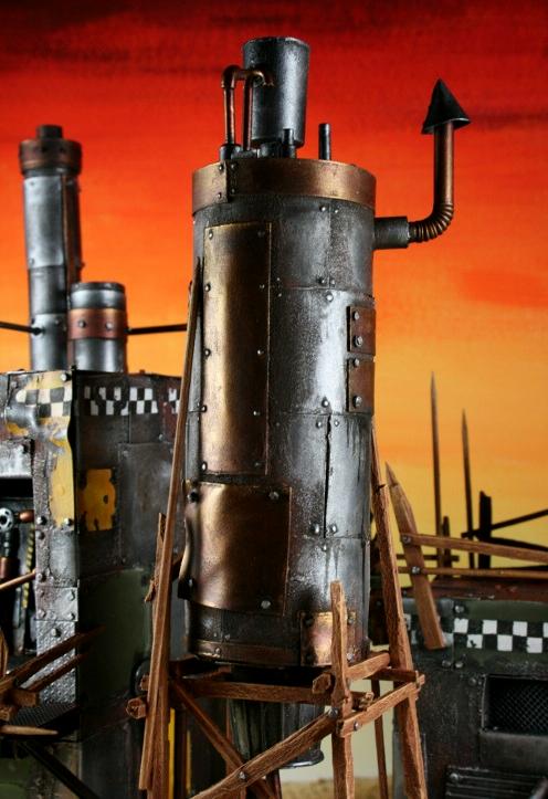Metal, Orks, Scrap, Scratch Build, Space Ork, Terrain