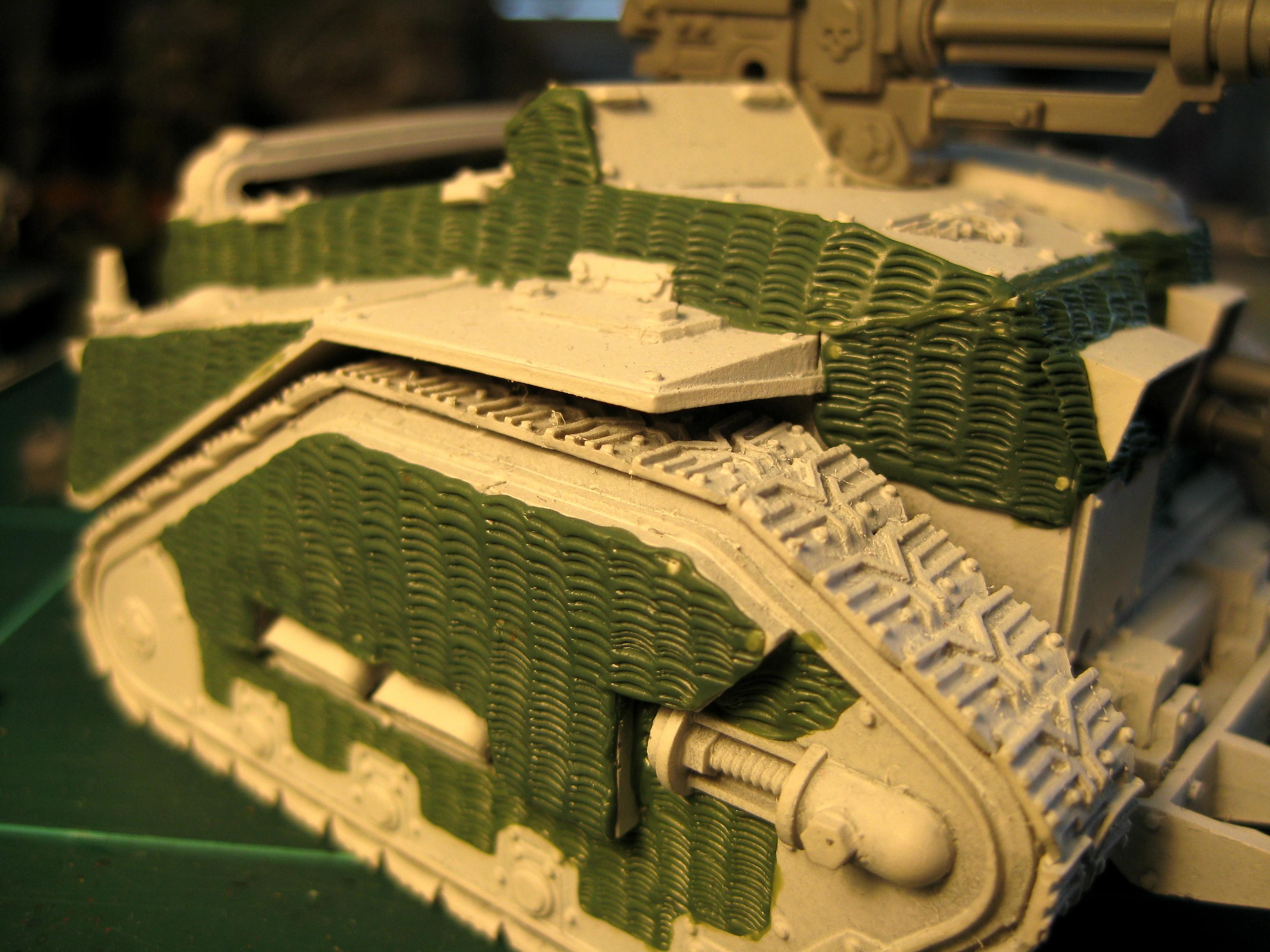 Death Korps of Krieg, Imperial Guard, Tank, Work In Progress, Zimmerit