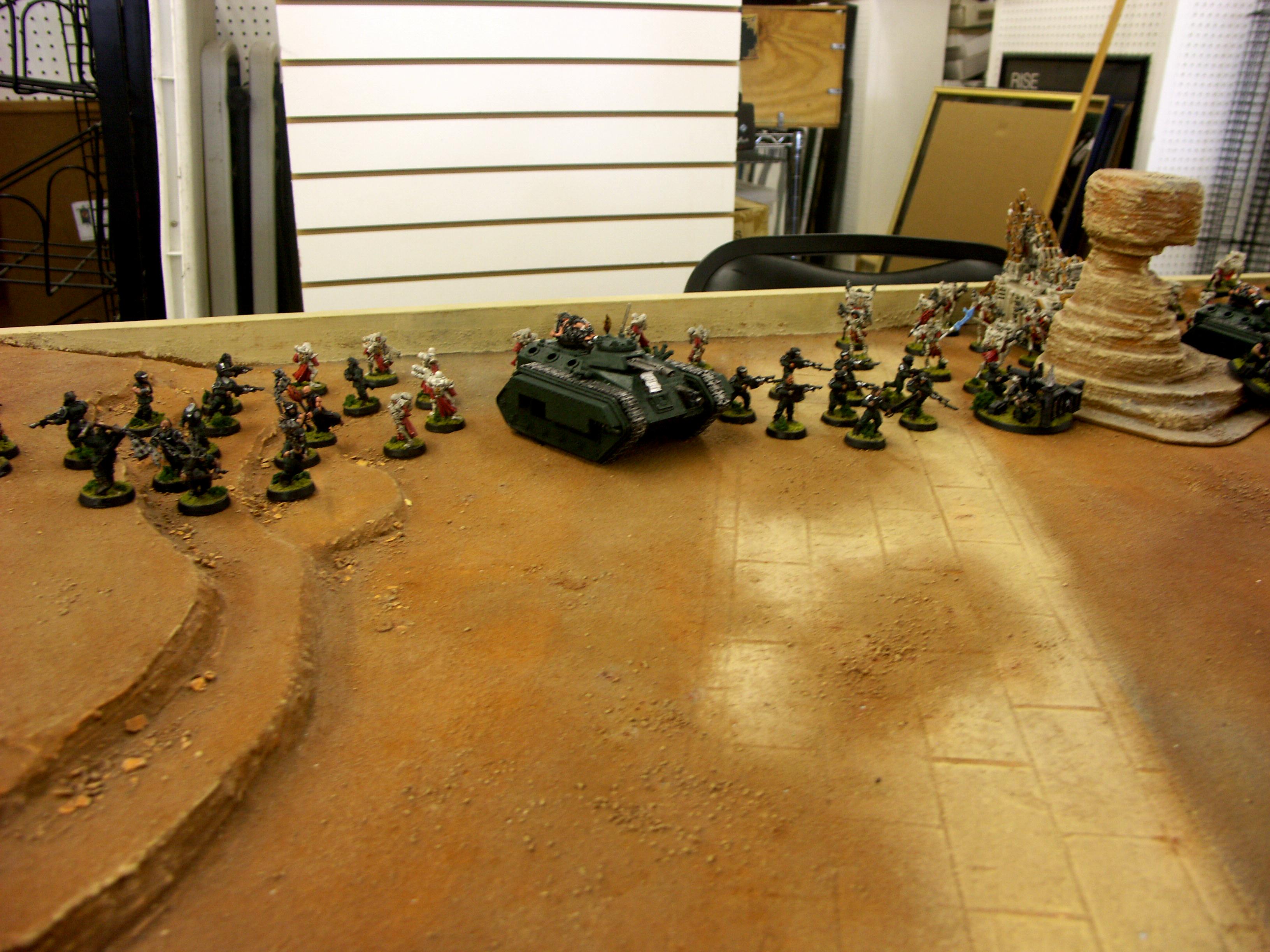 Battle Report, Bolter Beach, Dark Eldar, De