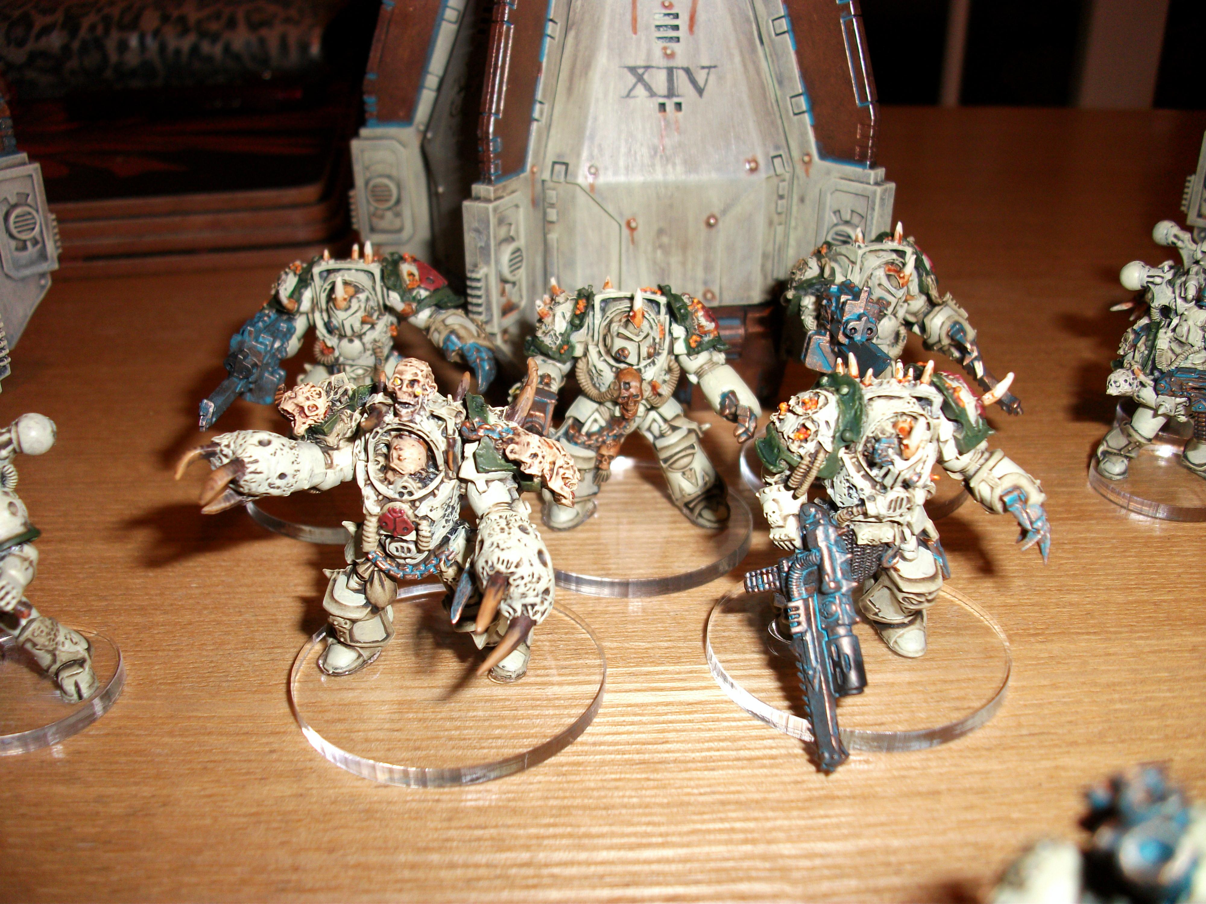 Chaos Space Marines, Death Guard, Drop Pod, Nurgle, Plague Marines, Terminator Armor, Typhus