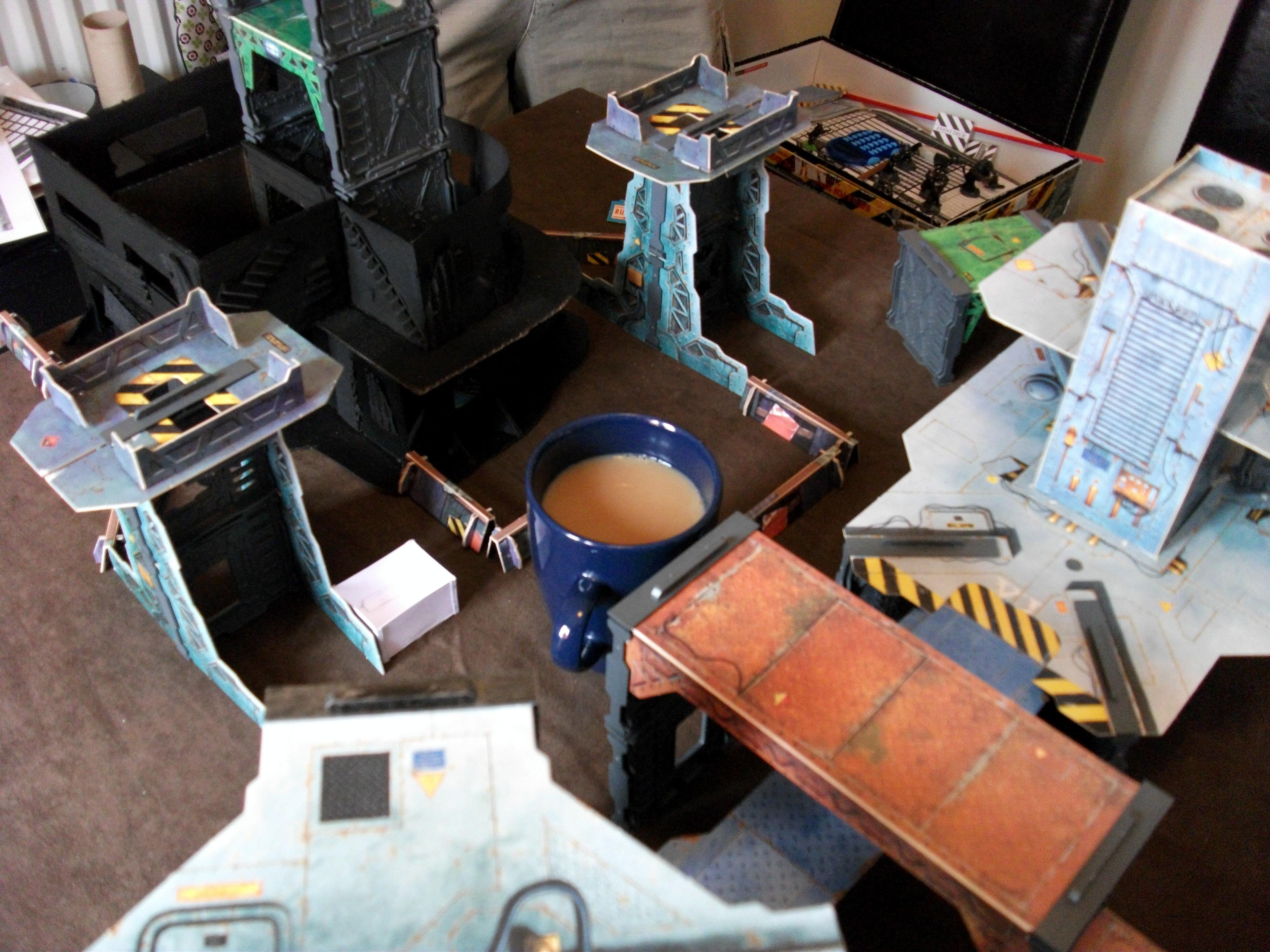 Necromunda, Terrain
