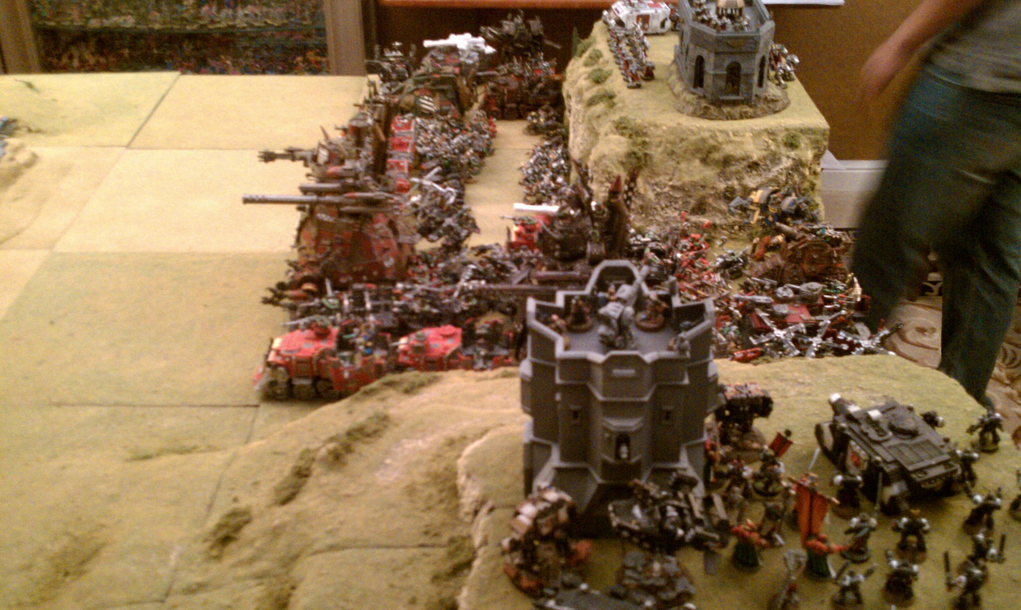 Tactica Ork Supa Kannon Kustom Scratch Build, Terrain