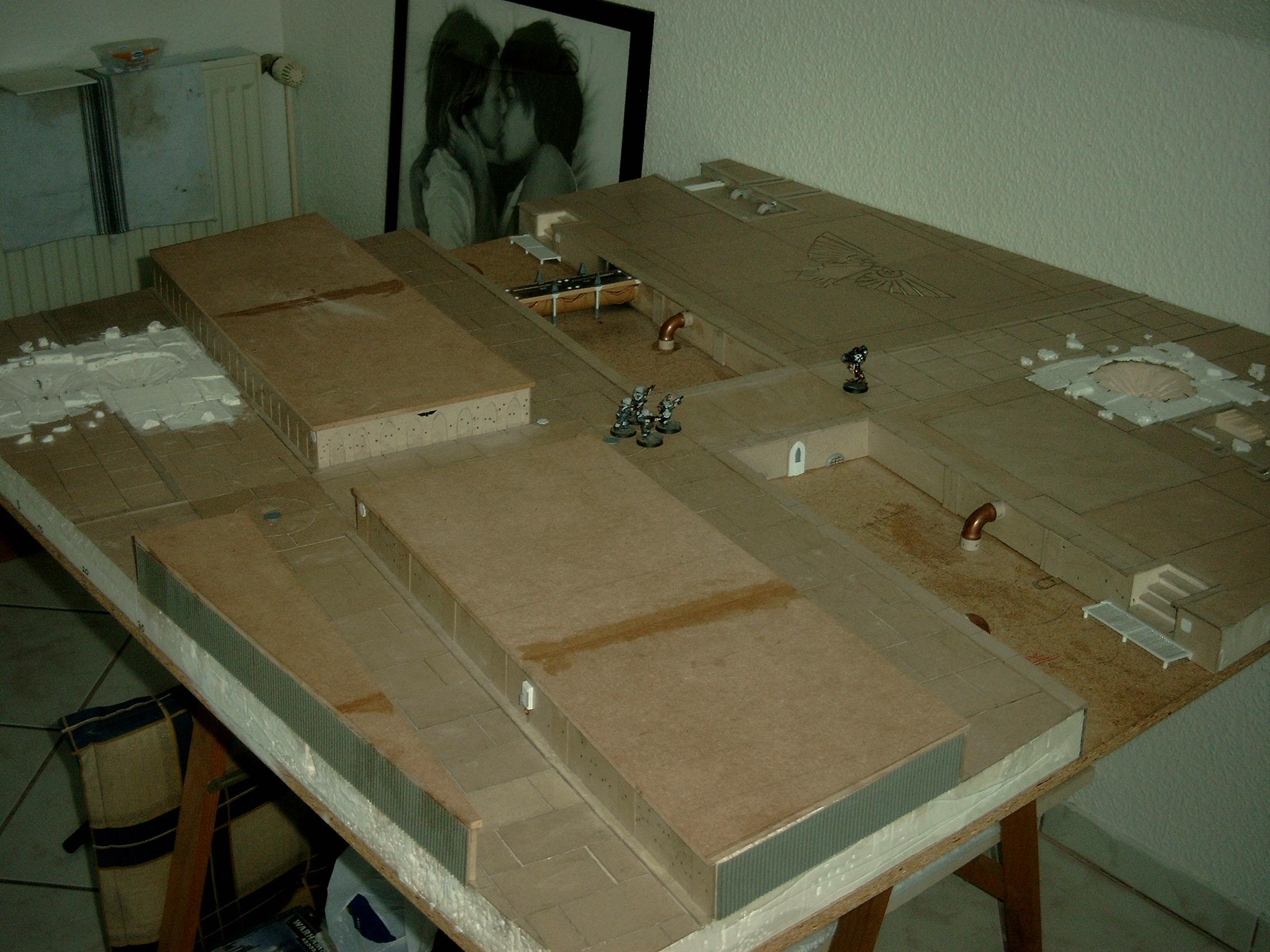 Cities Of Death, Game Table, Imperial, Scratch Build, Terrain, Warhammer 40,000, Work In Progress