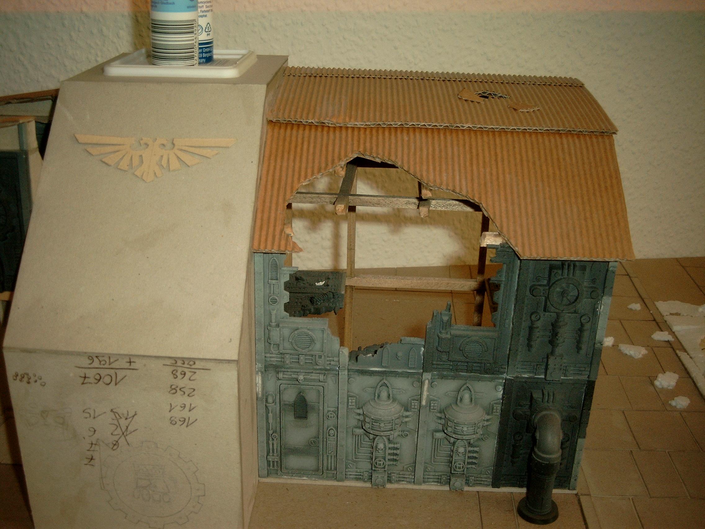 Cities Of Death, Game Table, Imperial, Scratch Build, Terrain, Warhammer 40,000, Work In Progress