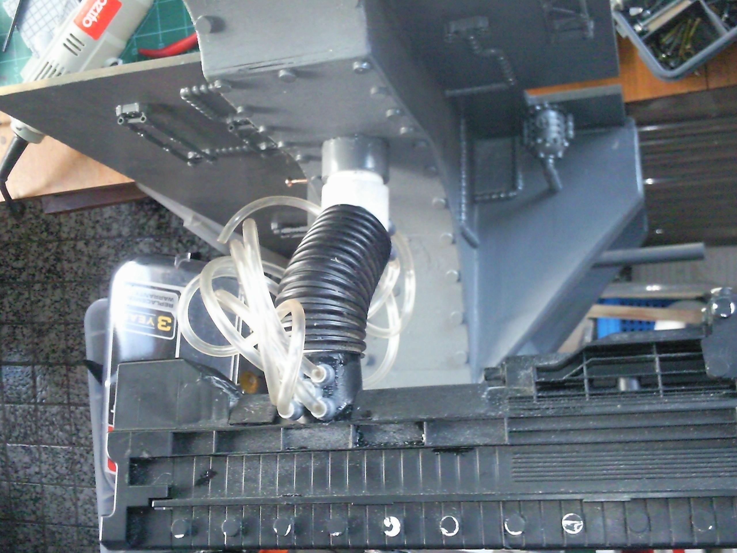 Tis Piping seems to be perfect for fitting around Pvc pipes.