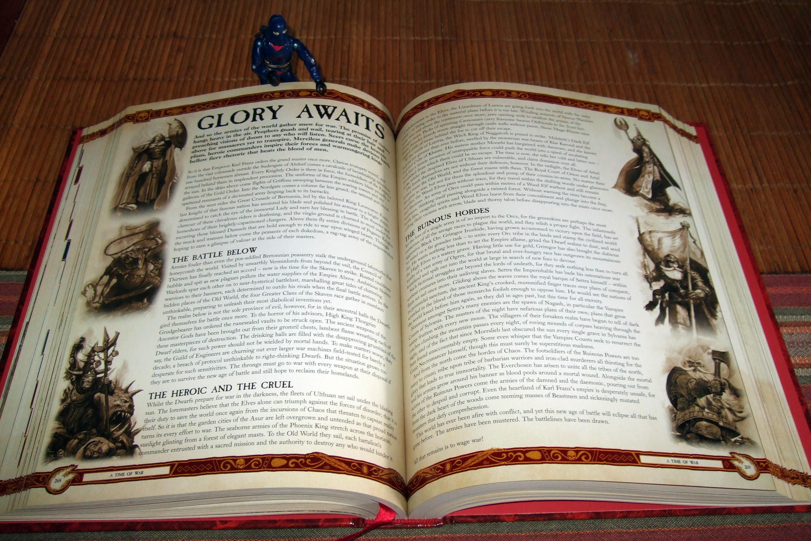 8th Edition, Glory Awaits, New, Reads, Rulebook, Warhammer Fantasy
