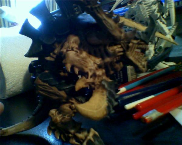 Carnifex, Tyranids, Warhammer 40,000, Work In Progress
