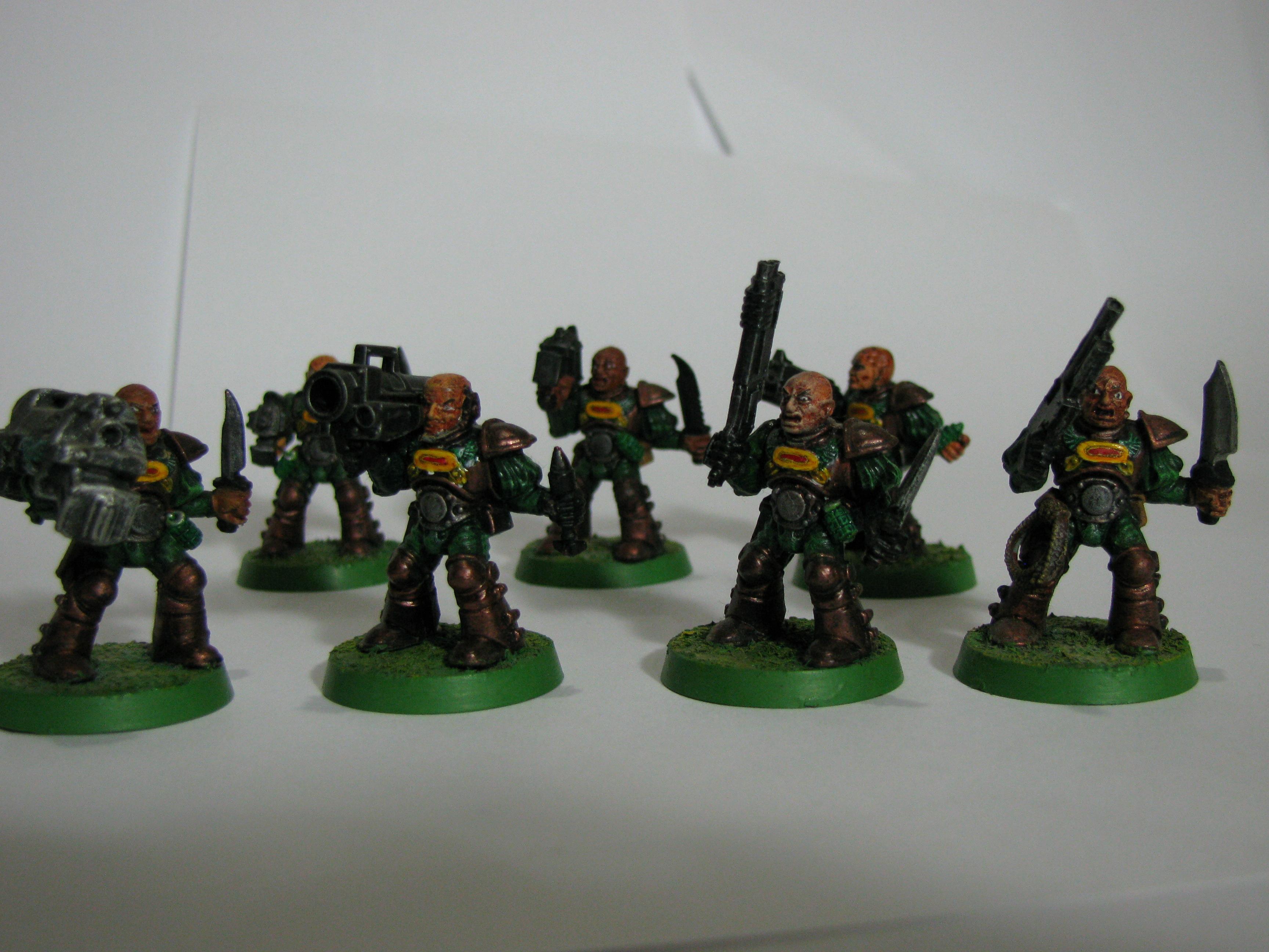 Crusaders Penitent, Old School, Scouts, Space Crusade, Space Marines, Warhammer 40,000