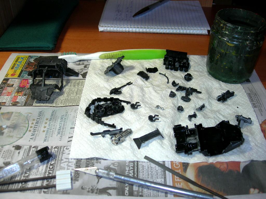 Apart, Deconstructed, Land Speeder, Pieces, Taken