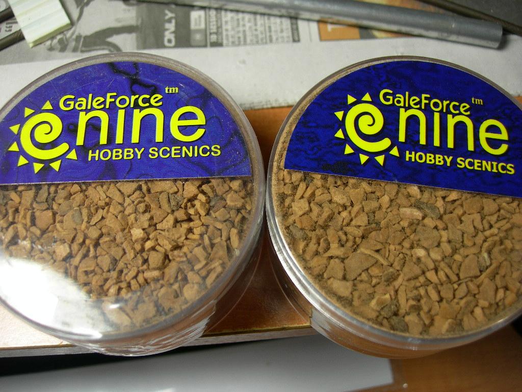 Galeforce, Grit, Medium, Nine, Rocky