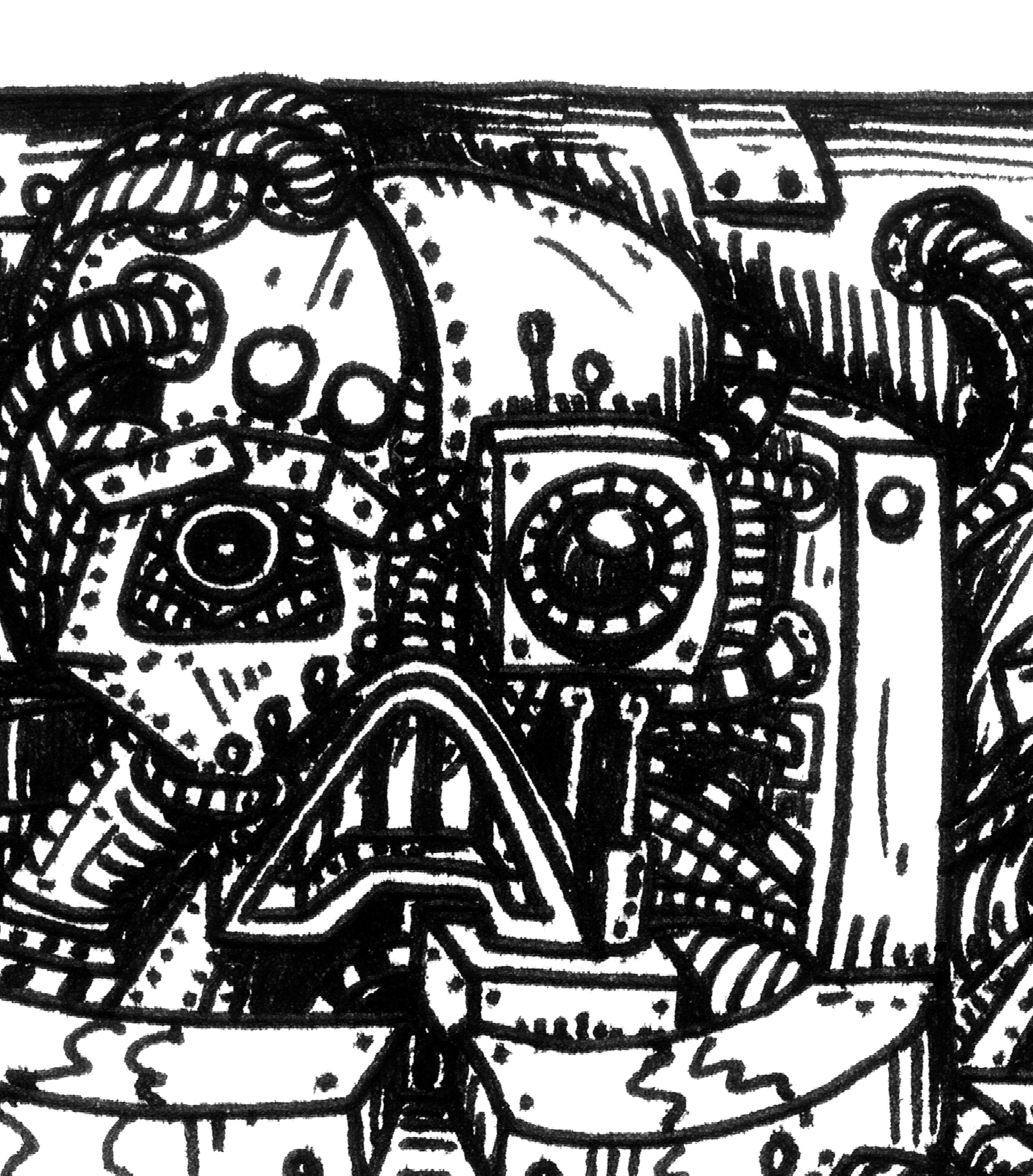 80´s, Artwork, Chaos, Chaos Space Marines, Conversion, Daemons, Drawing, Drawings, First Edition, Old, Old Style, School, Space Marines, Style