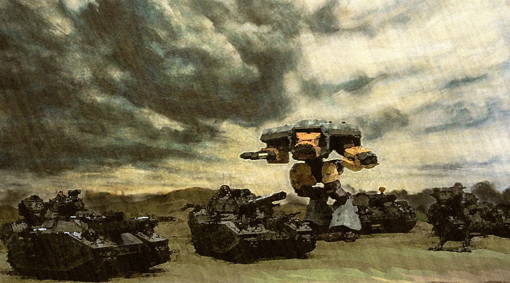 Baneblade, Photoshop, Titan