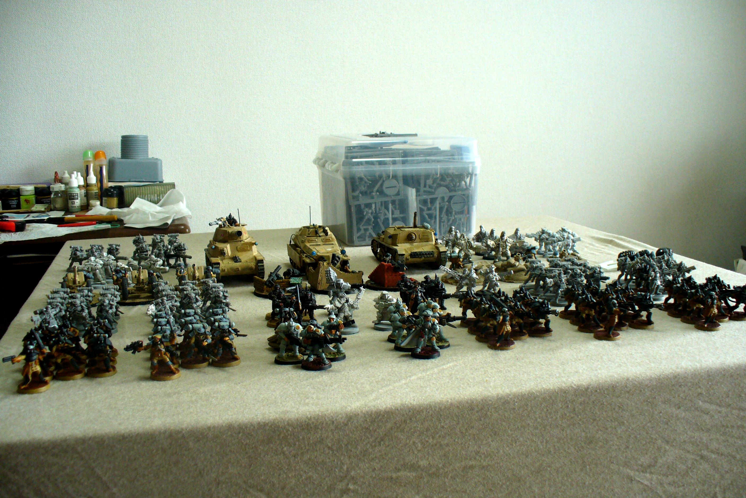 Bauhaus, Count As, Imperial, Imperial Guard, Warzone